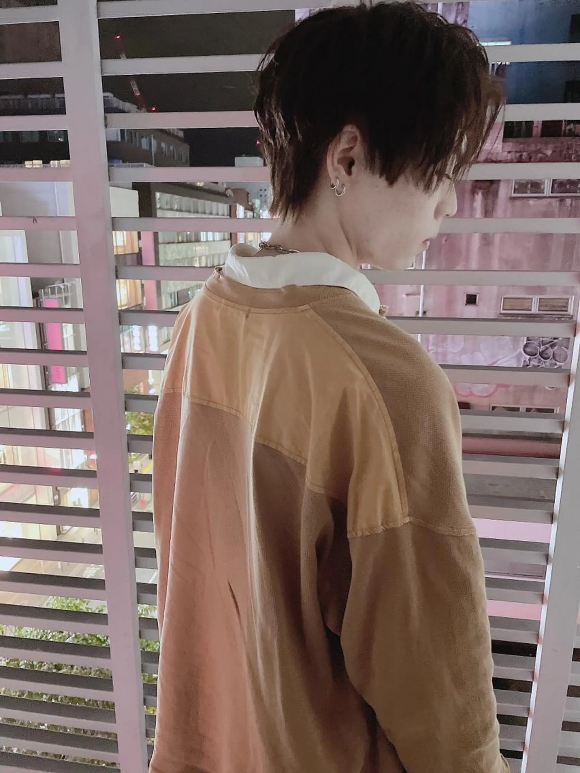 ショート カラー ヘアアレンジ メンズ カット ヘアカラー メンズZina代表 田端 麗治のヘアスタイル