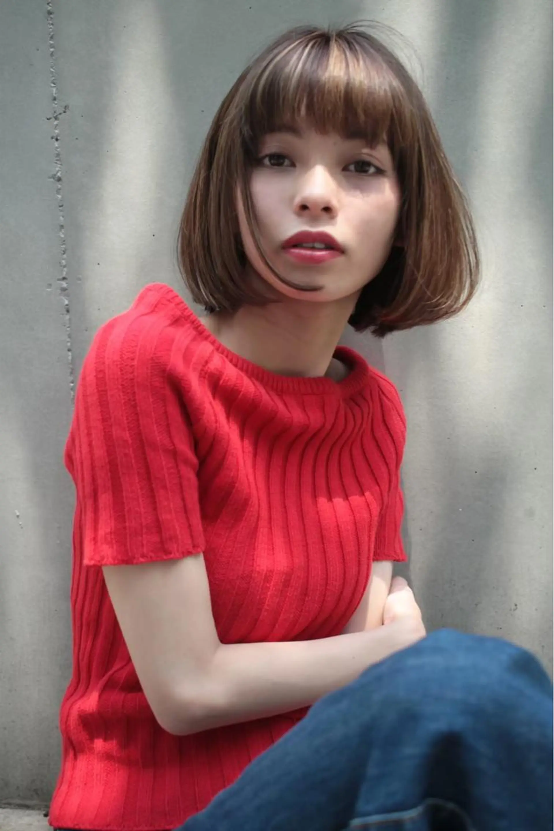 ショート カット トリートメント 👑圧倒的カラー👑 佐々木祐希のヘアスタイル