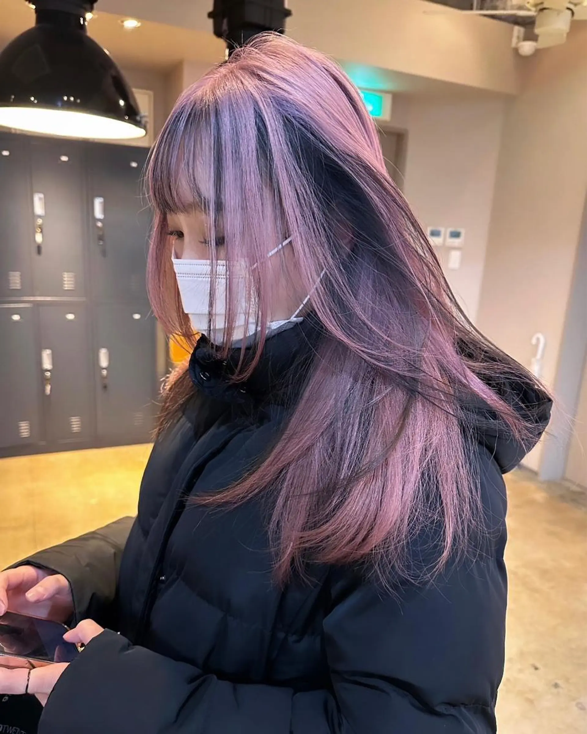 ロング カラー ブリーチ デザインカラー カット ヘアカラー トリートメント 🩷ハイトーン透明感 レイヤー🩷ユリカのヘアスタイル