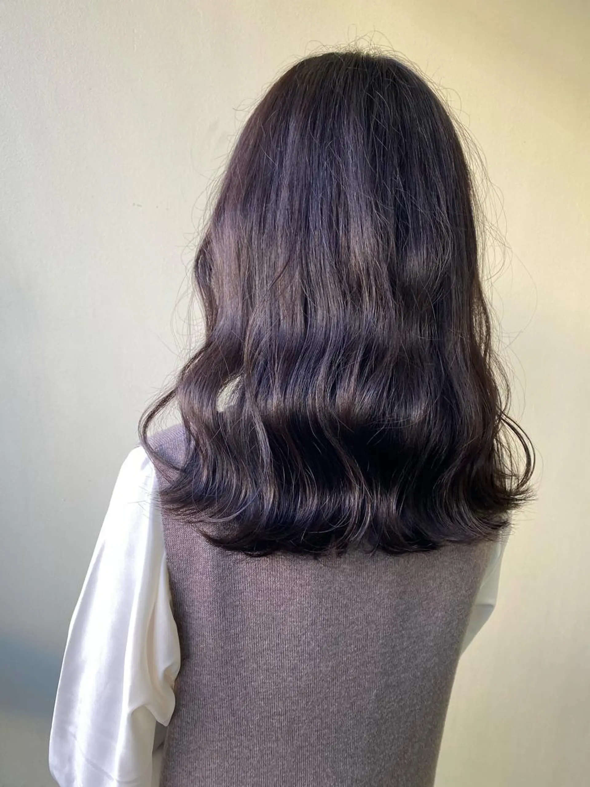 ミディアム カット 韓国ヘア🇰🇷 SAYAのヘアスタイル