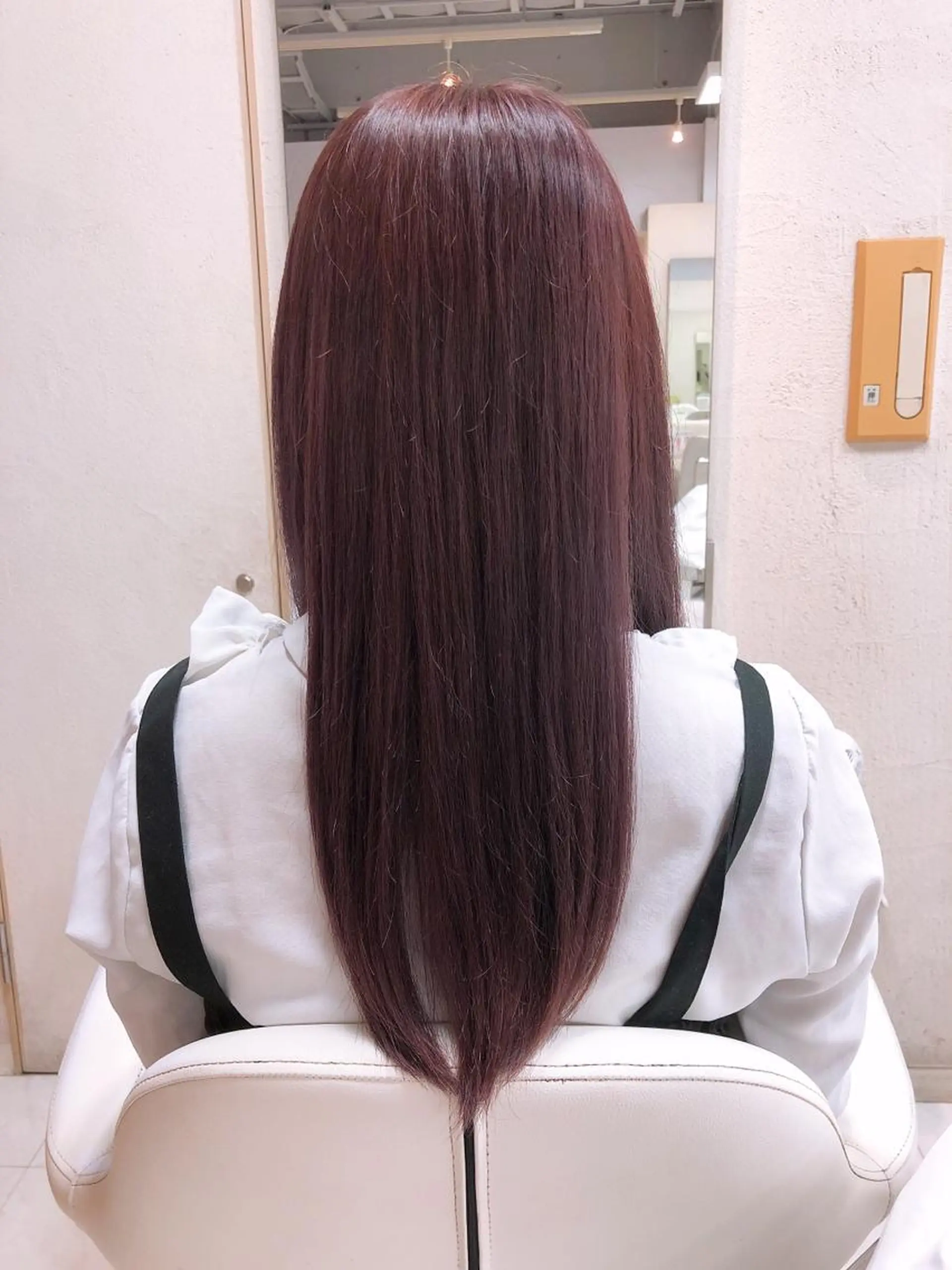 ロング ヘアカラー 阿部 美咲のヘアスタイル