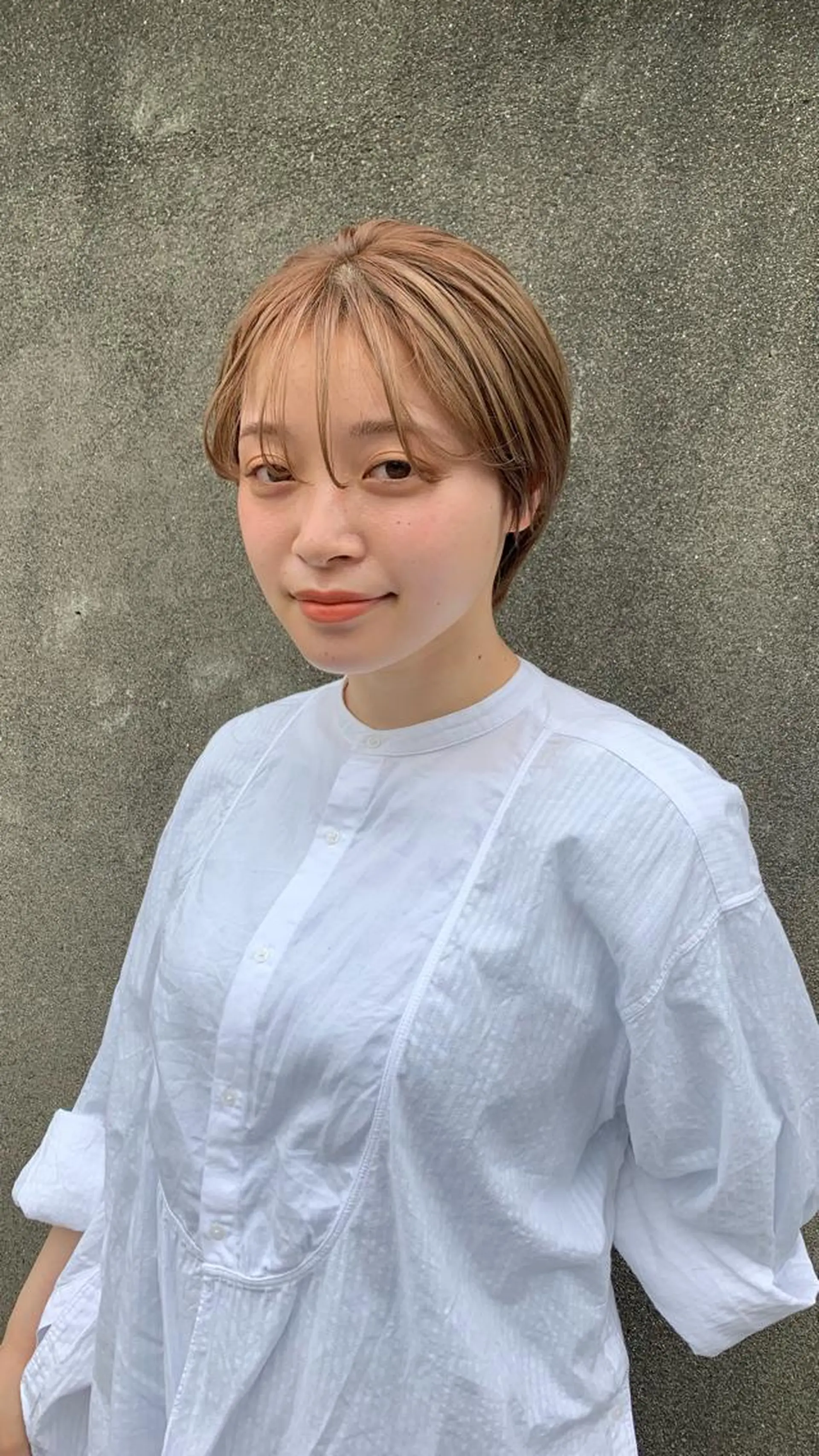 ショート カラー ヘアカラー SABO 🪴岡田知佳のヘアスタイル