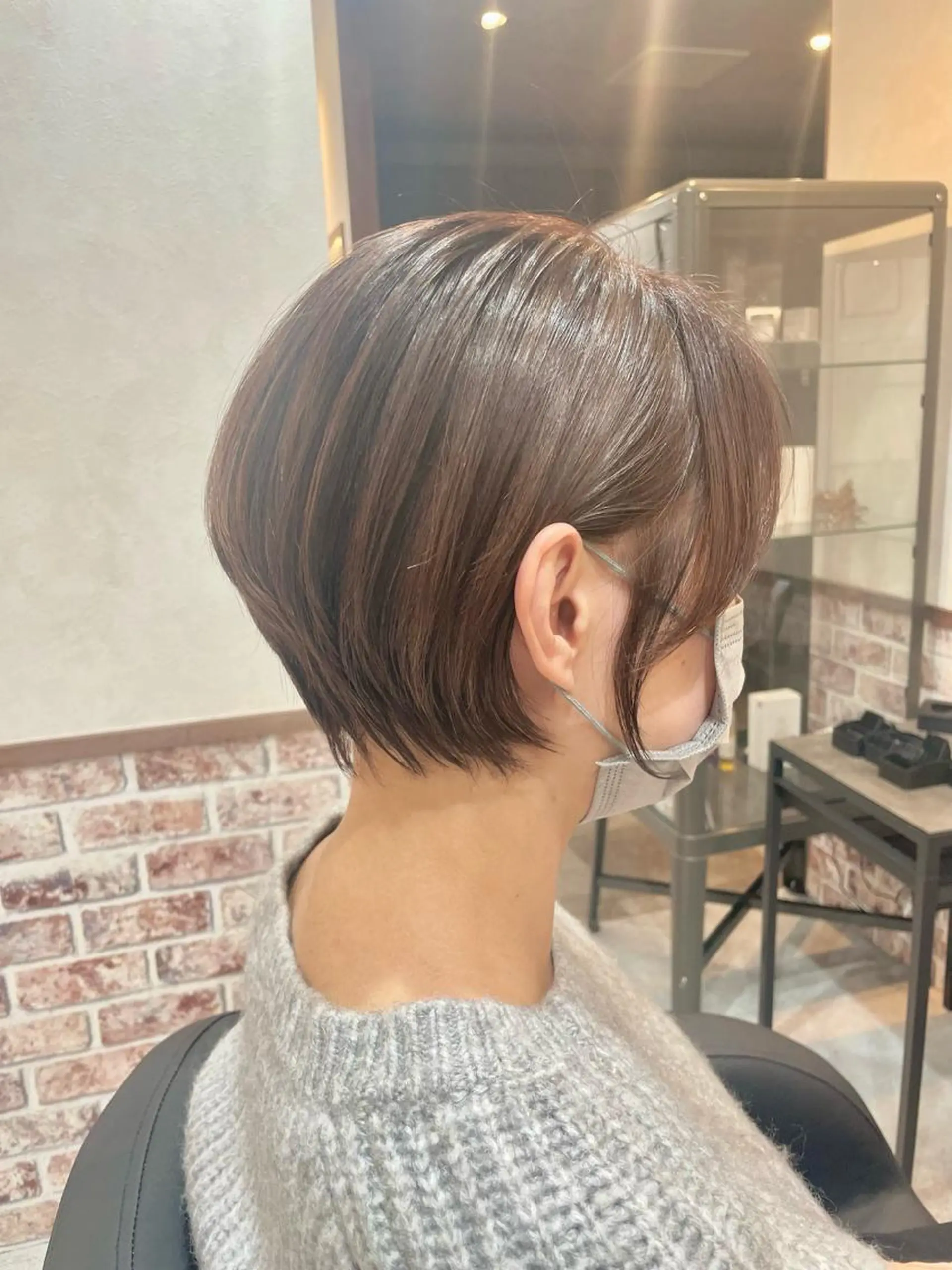 ショート カラー カット ヘアカラー トリートメント ヘアセット limit陽平 ショート/ボブのヘアスタイル