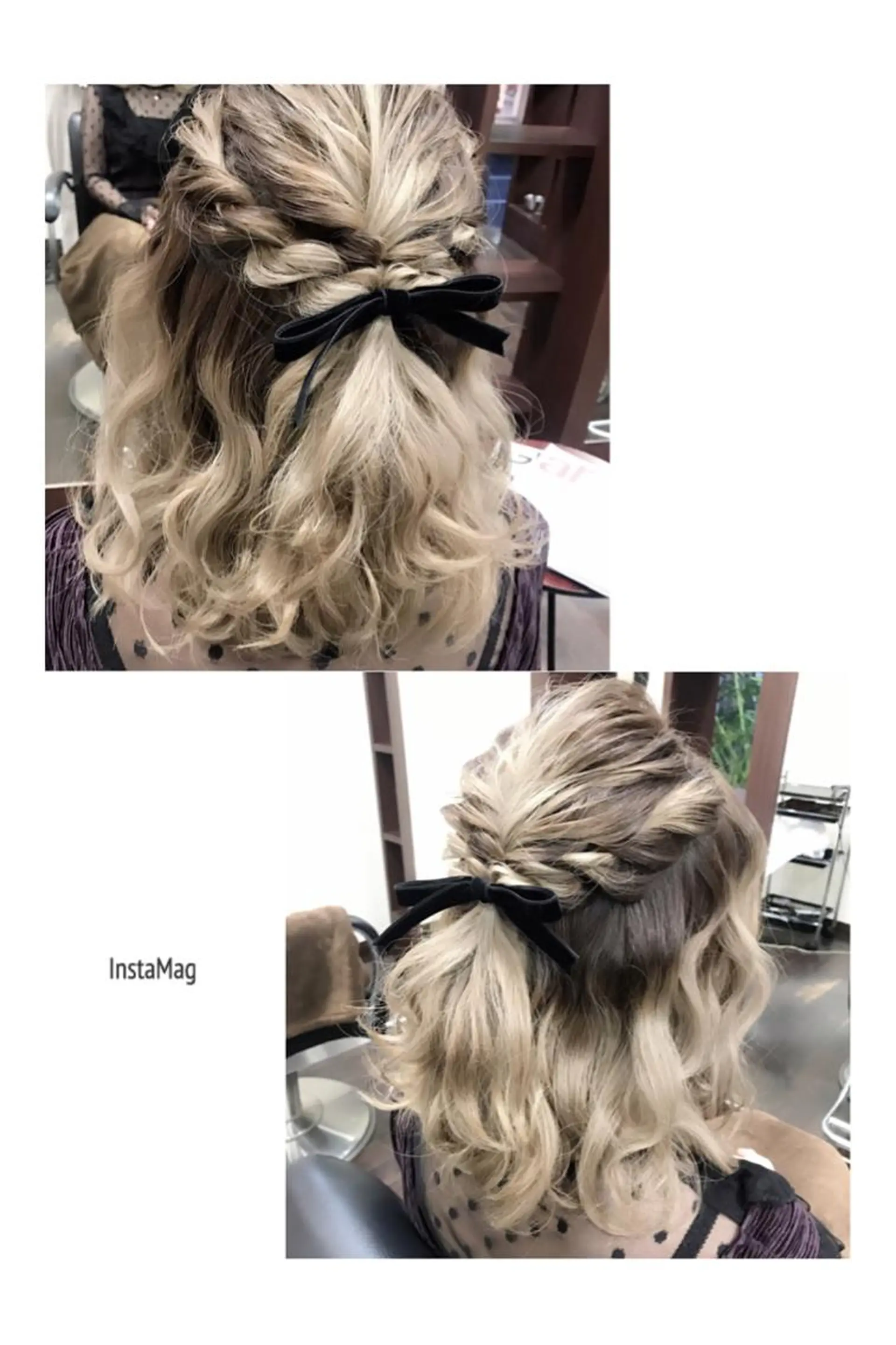 ミディアム ヘアアレンジ 沢田 瞳のヘアスタイル