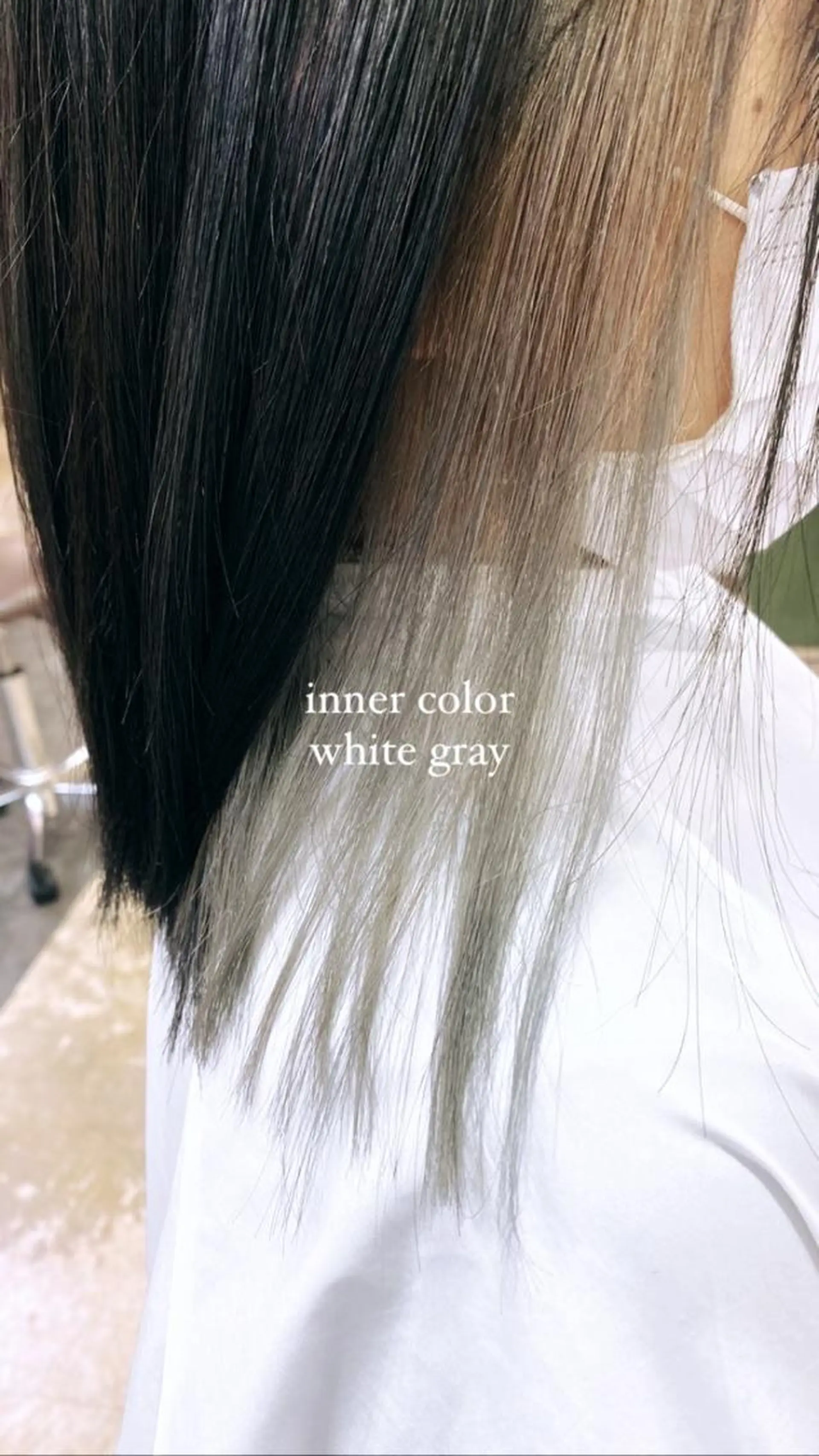 カラー ブリーチ Hikari /赤み消しカラーのヘアスタイル