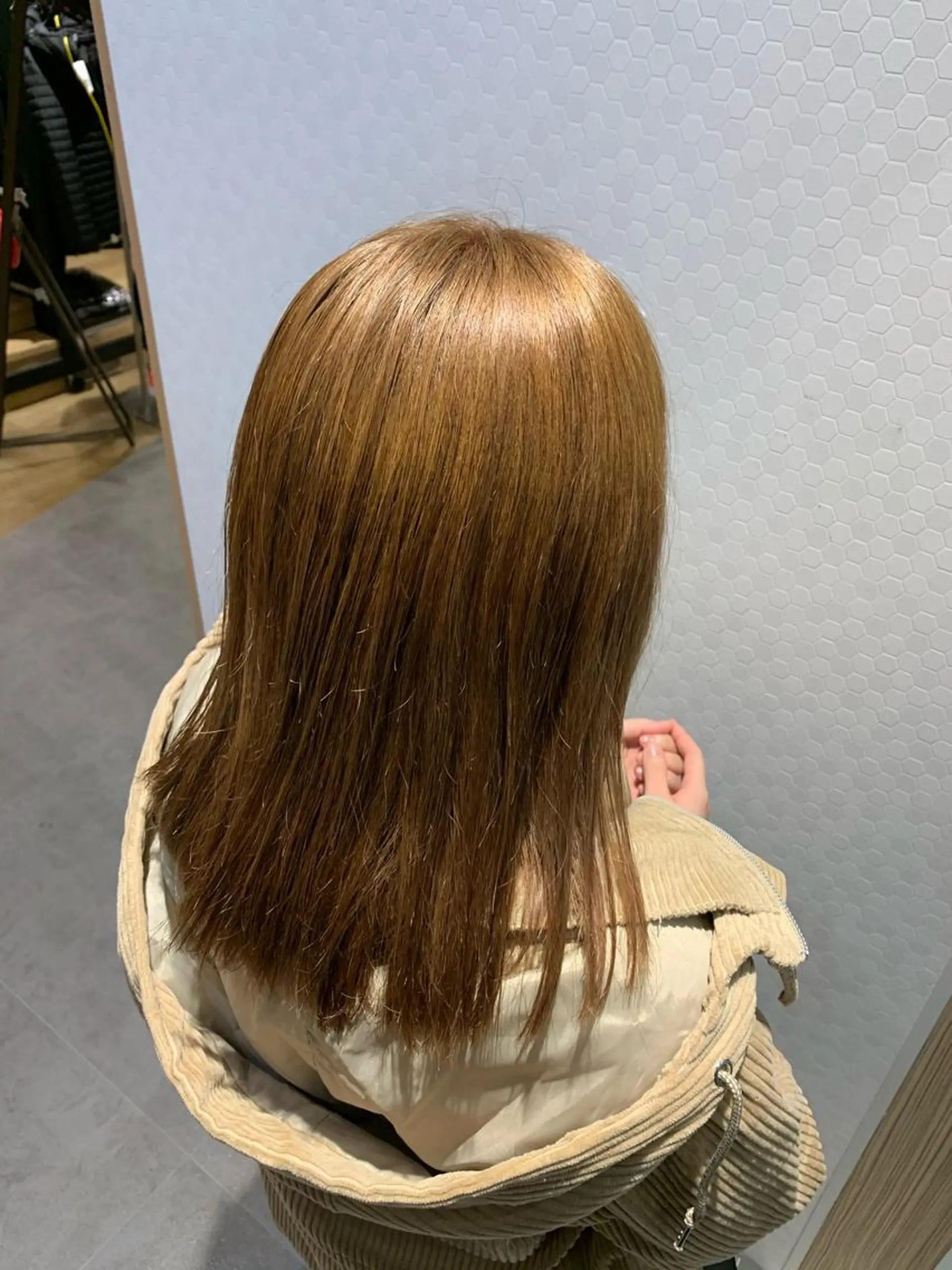 ロング カラー 大橋 一智のヘアスタイル