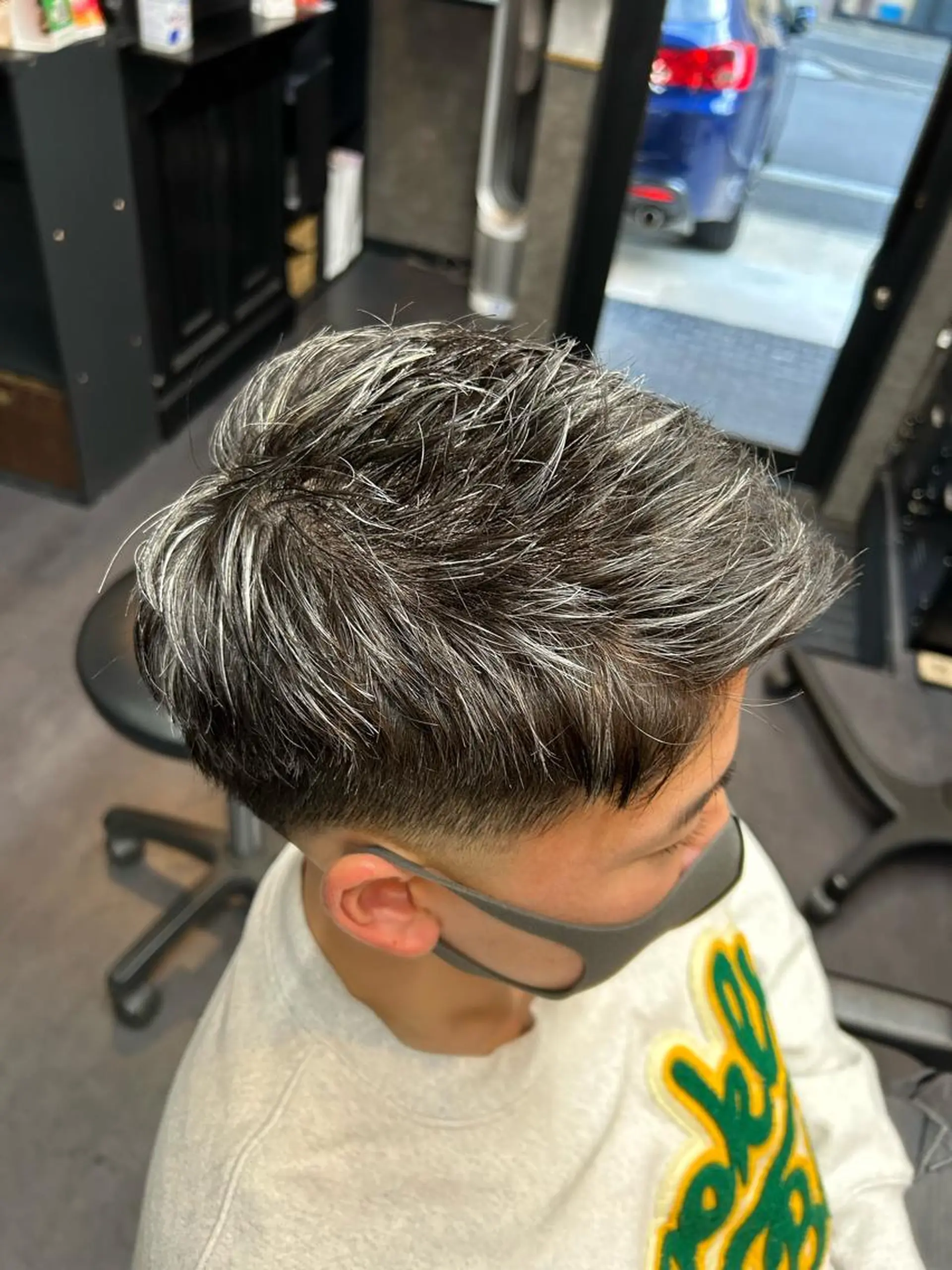 ショート カラー メンズ カット ヘアカラー 大和田 玲円/メンズ専門のヘアスタイル
