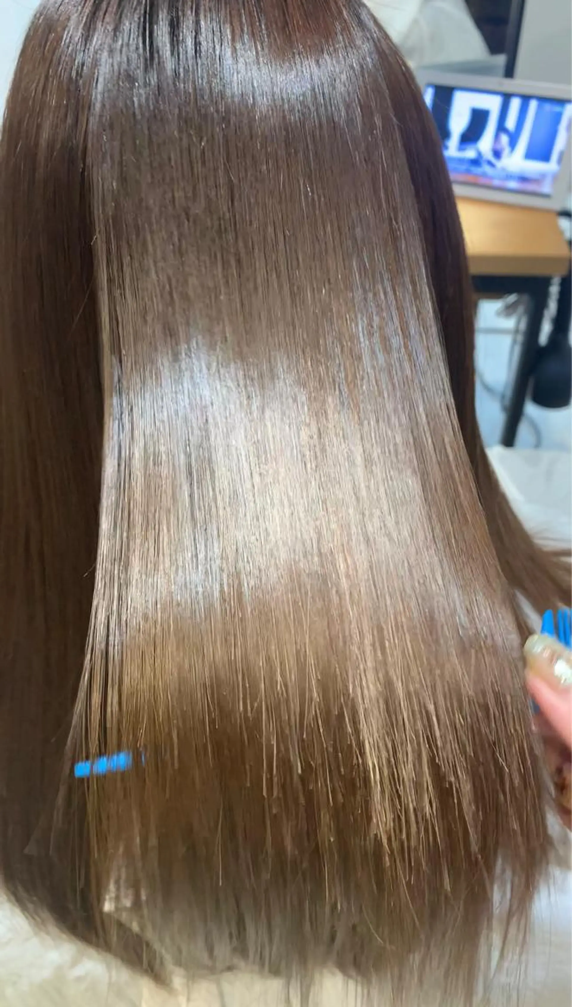 セミロング パーマ 髪質改善 ストレートパーマ 髪質改善✖️似合わせ 🌻ヒトミのヘアスタイル