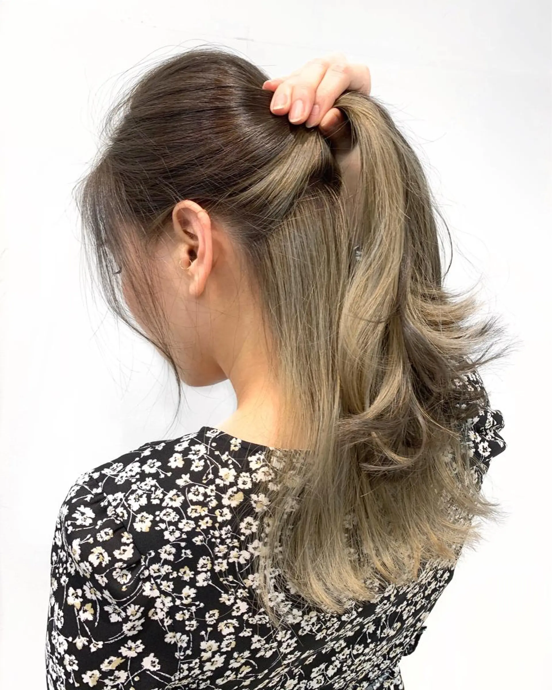 セミロング カラー アッシュ ベージュカラー インナーカラー ヘアカラー トリートメント ヘッドスパ 🌿海外Style・ KOHEIのヘアスタイル