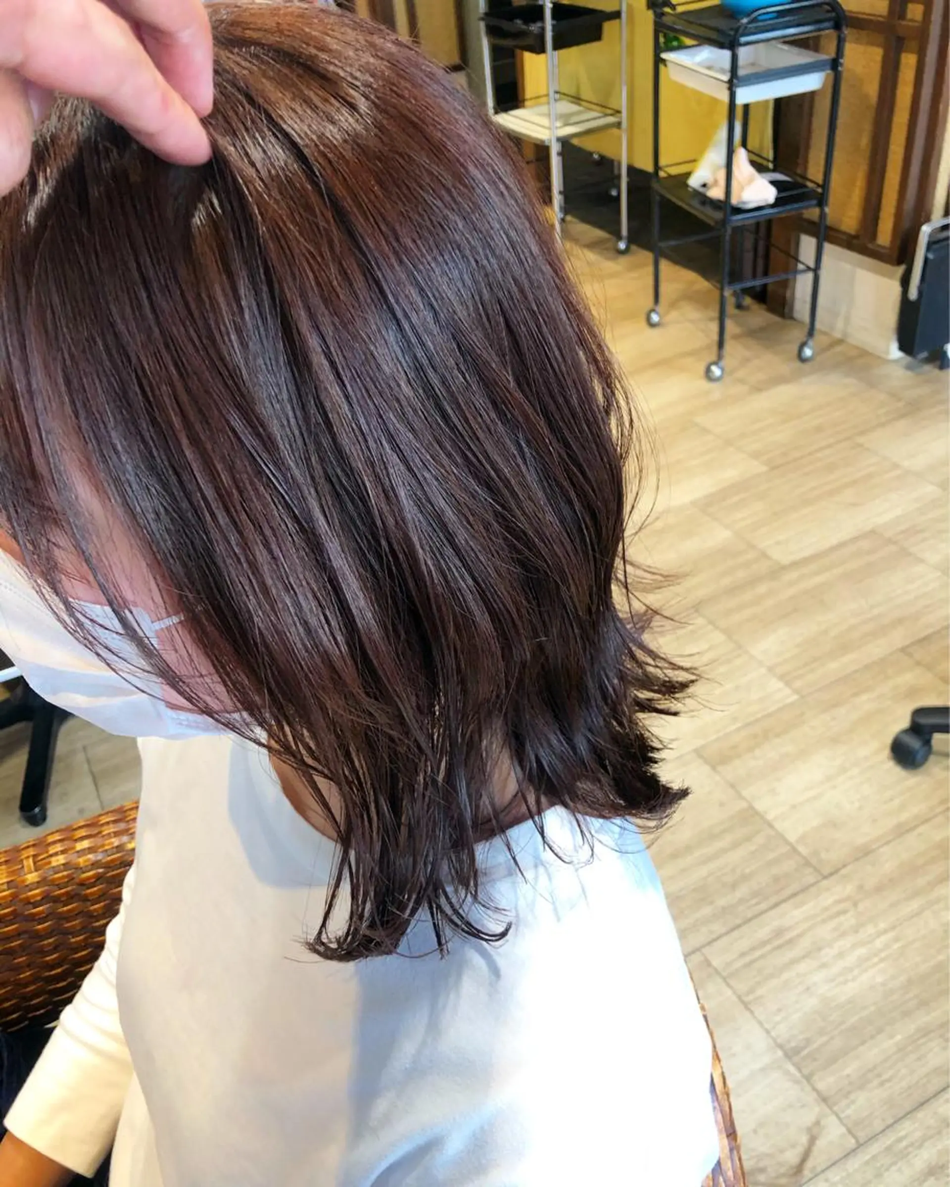 ミディアム カラー メンズパーマ/ スパイキー/神田正紀のヘアスタイル