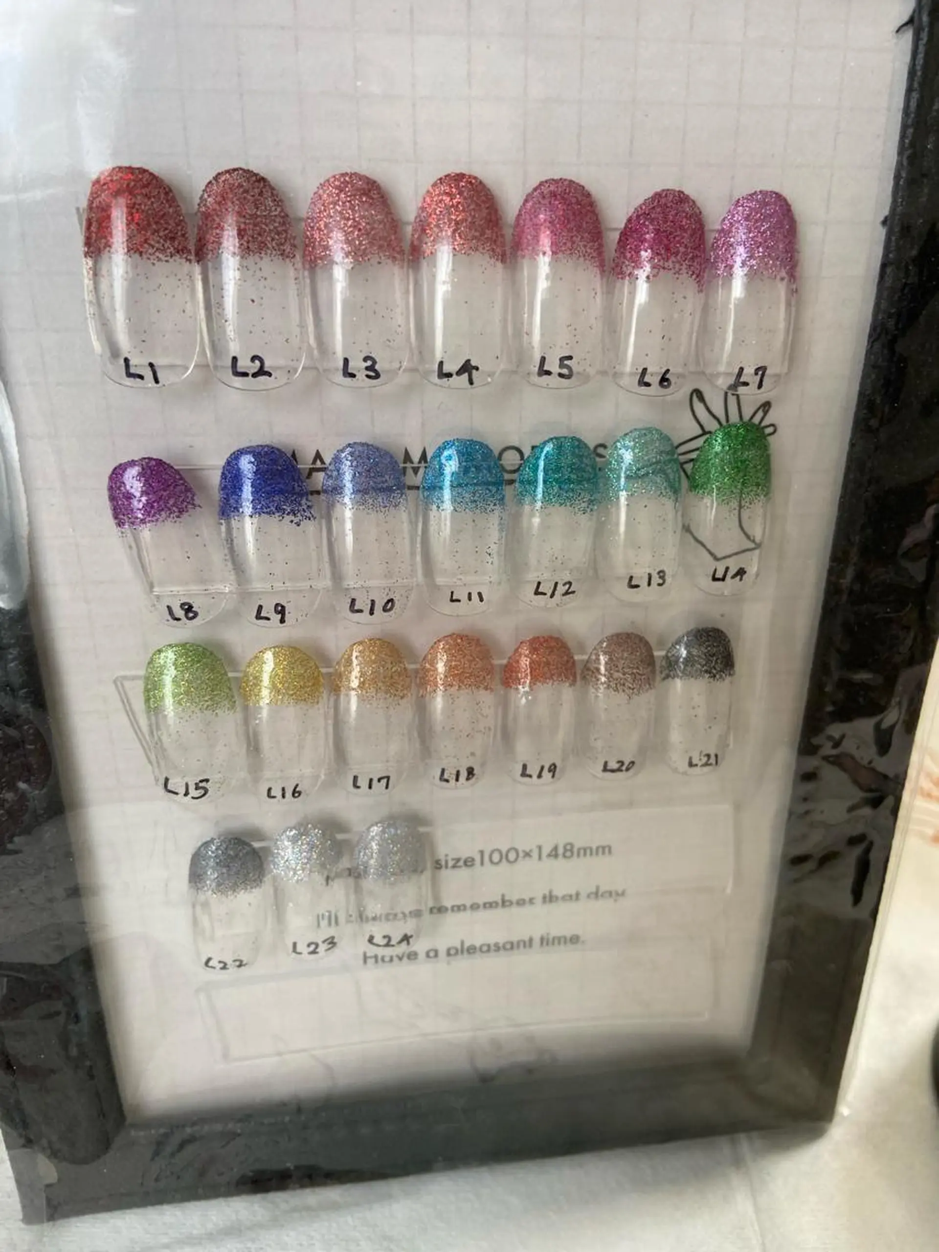 ネイル ラメ(グリッター) ラメグラデーション salon Chouchouのネイルデザイン