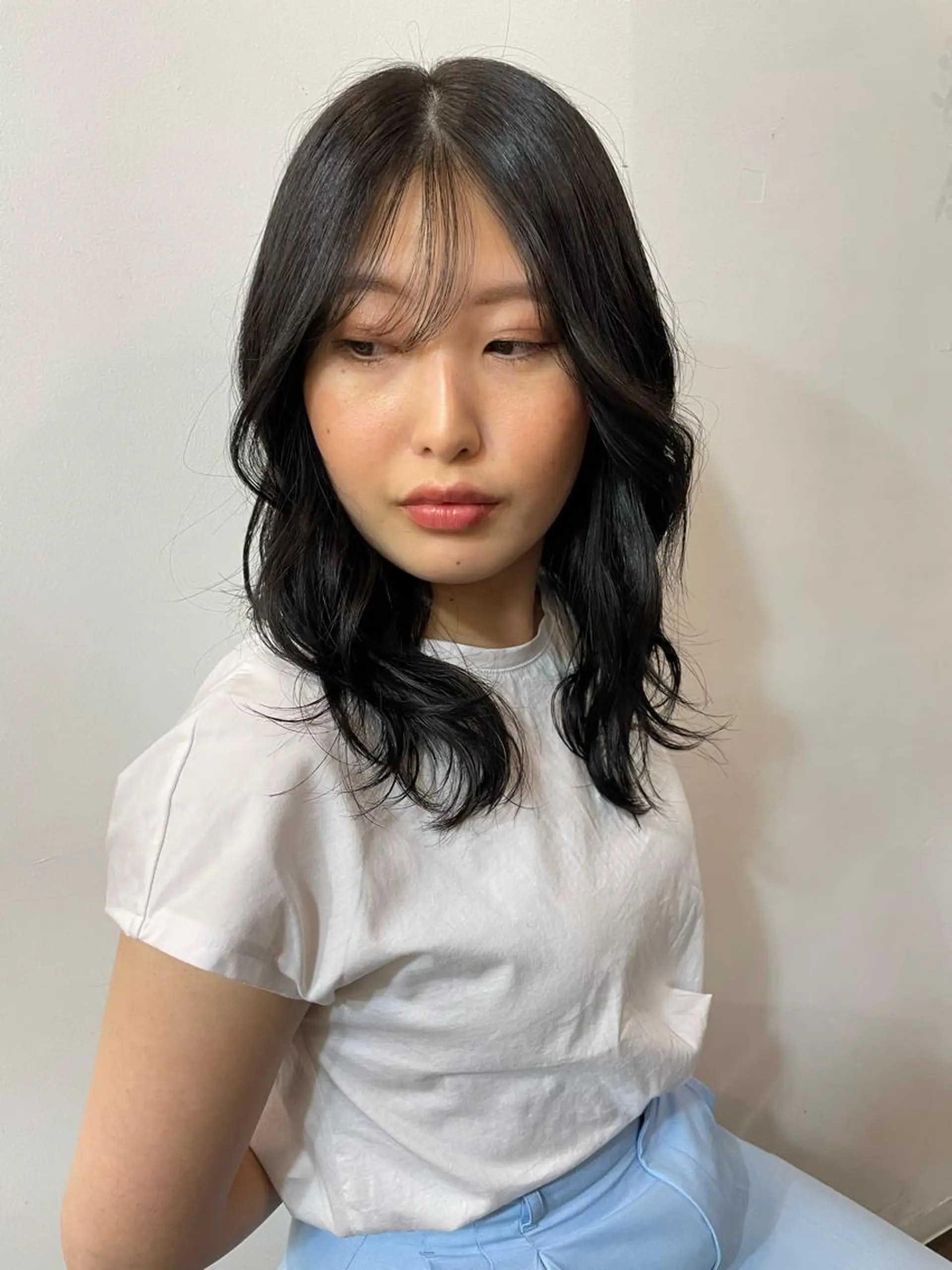 セミロング カット ツヤ美髪💐 髪質改善/高山愛来のヘアスタイル