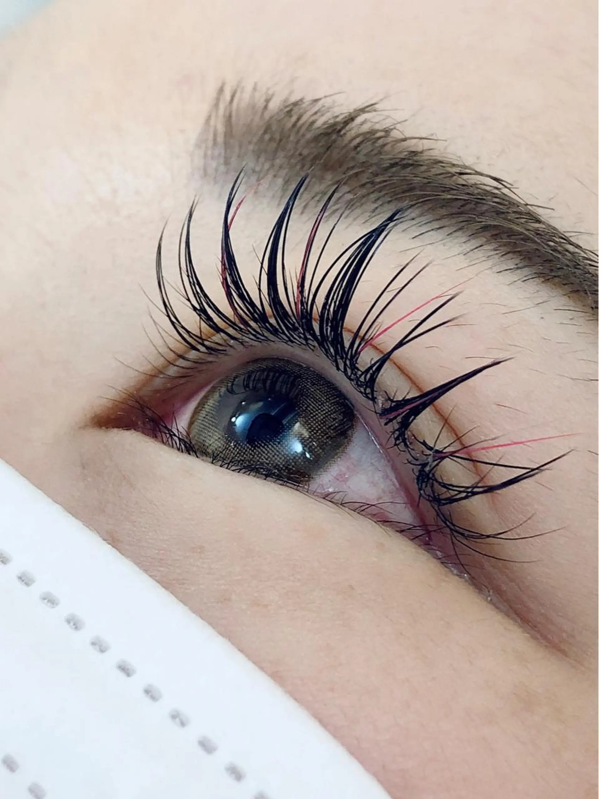 マツエク・マツパ カラーマツエク 𝕋𝕆ℙアイリスト sanaeのマツエク・マツパデザイン