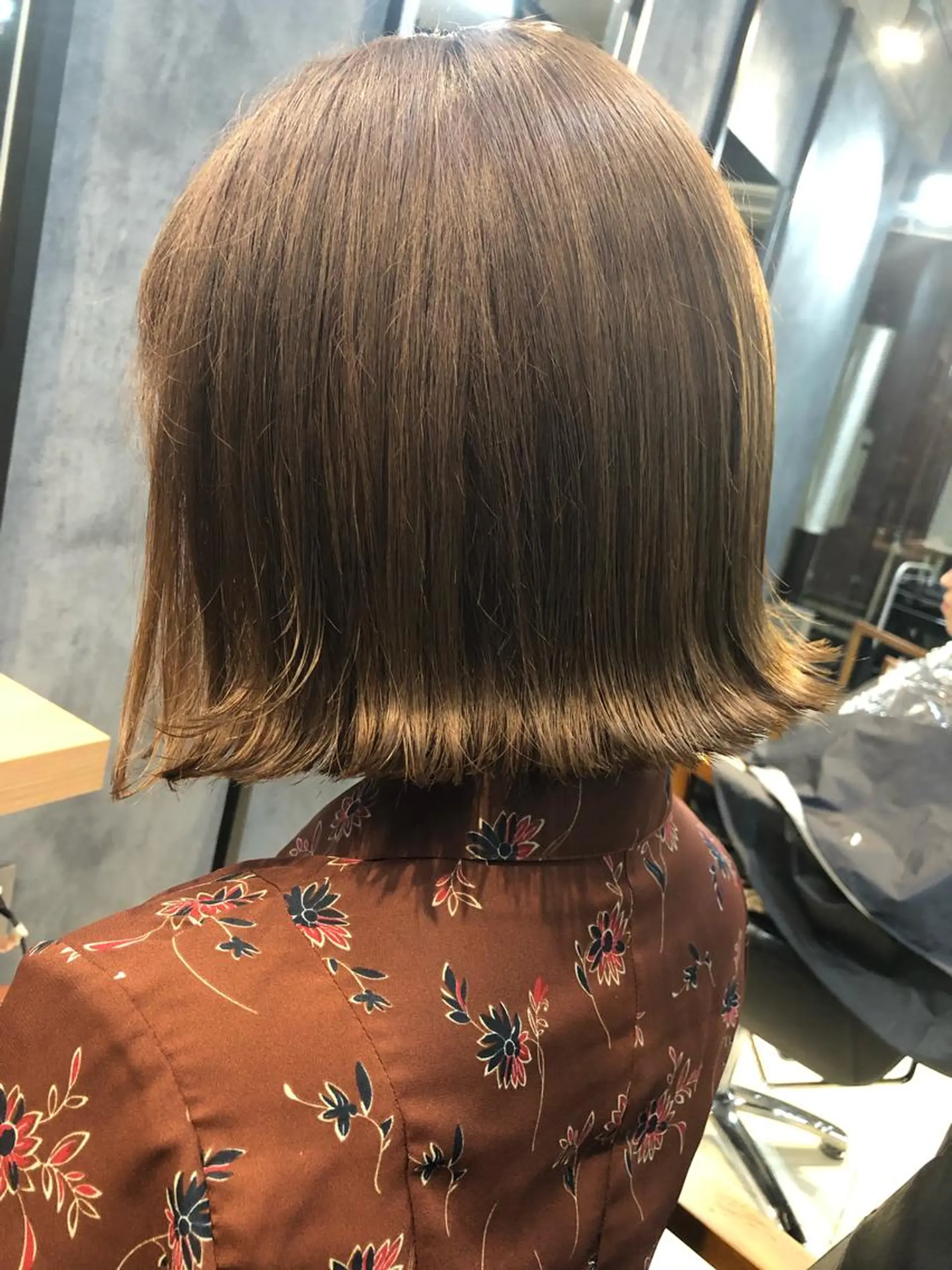 ミディアム カラー ヘアアレンジ メンズ キッズ ネイル マツエク・マツパ GO TODAY SHAiRE SALON所属・透明感カラー🤎 ゆりのヘアスタイル