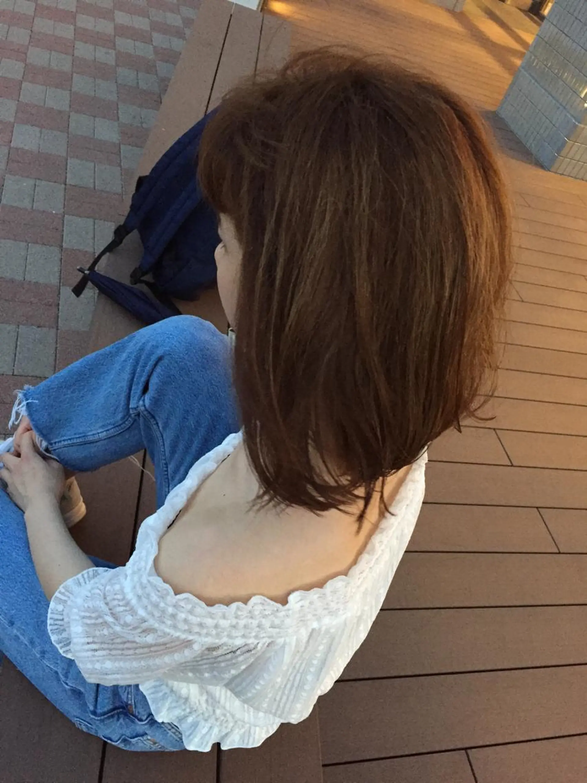 ミディアム ヘアアレンジ 田畑 福恵のヘアスタイル