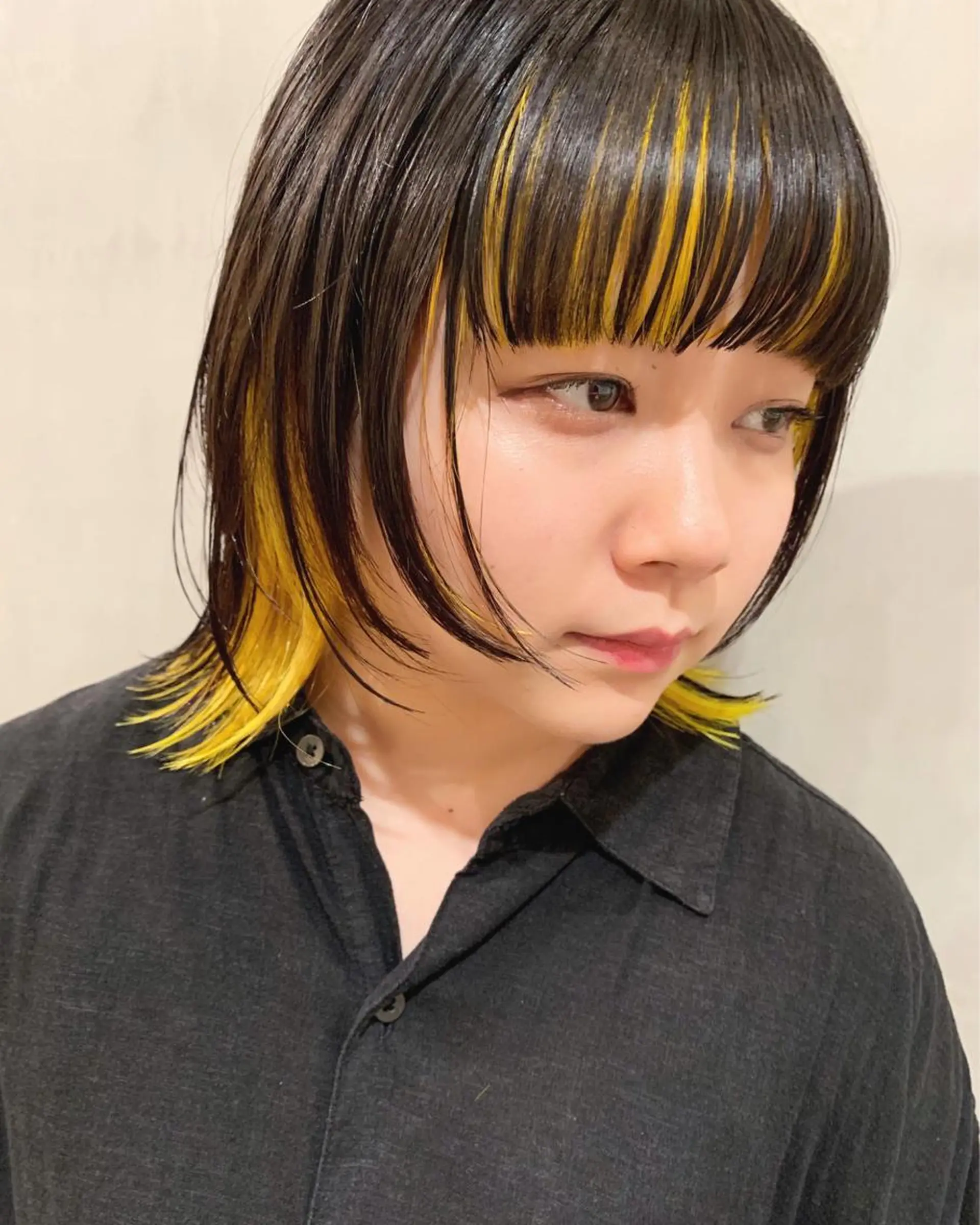 ショート カラー ヘアカラー トリートメント 優 作のヘアスタイル