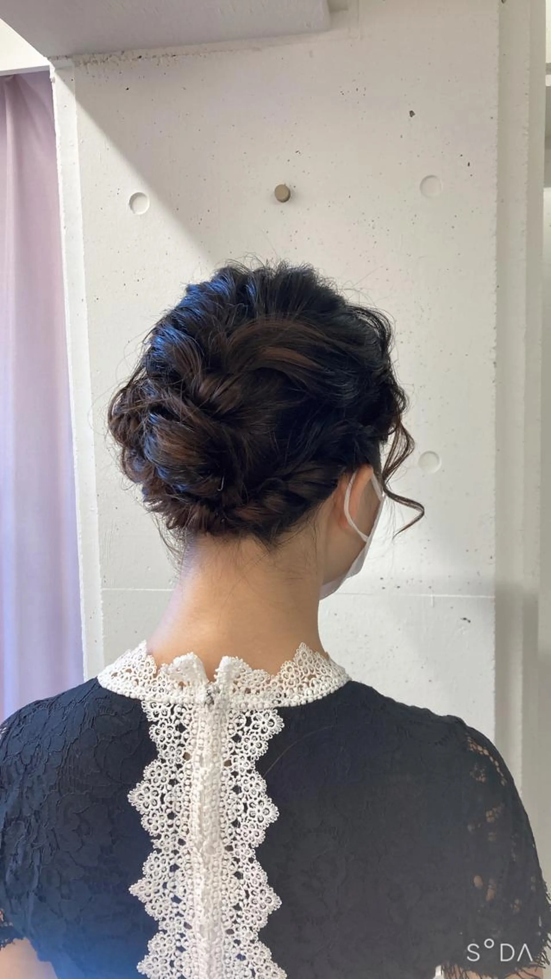 ヘアアレンジ ヘアセット ミルミー美容室所属・🦄💒💓齎藤 七海子🦄💒💓のマツエク・マツパデザイン
