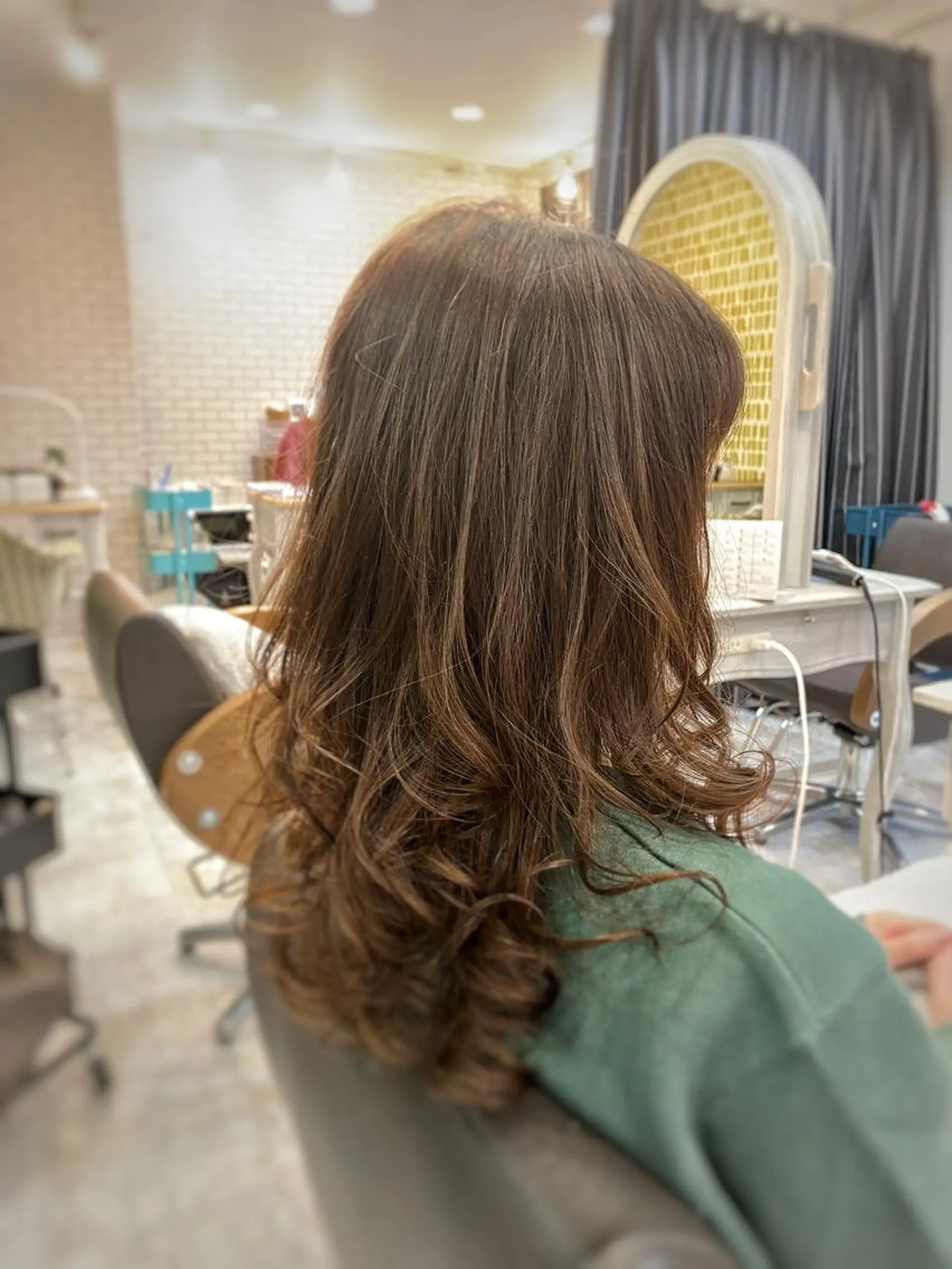 ロング 縮毛矯正 カット パーマ 《TIARA》桜木町 SHIN亀井 真のヘアスタイル