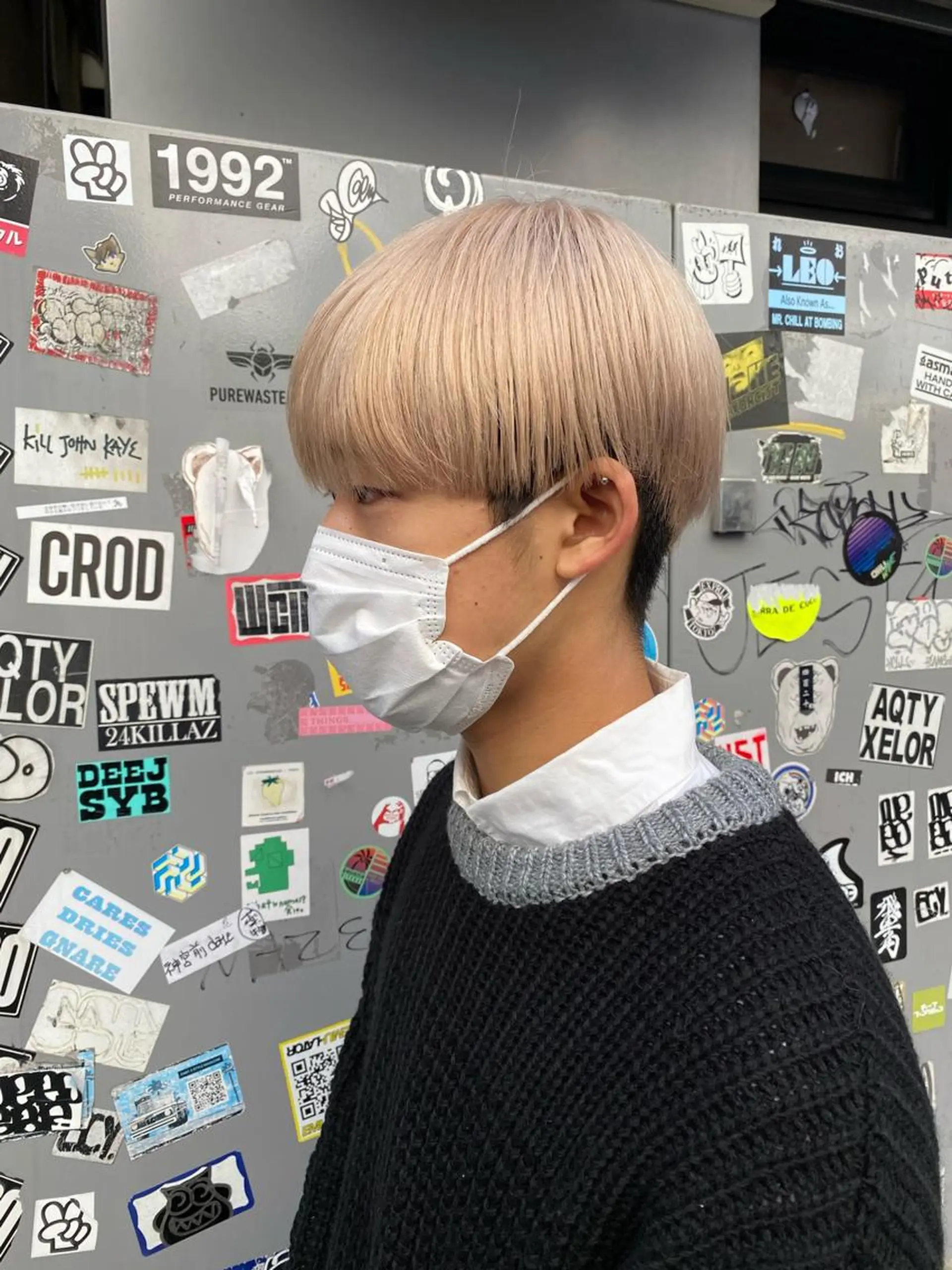 メンズ カラー ブリーチ難民の救世主 サロンINK.渋谷のヘアスタイル