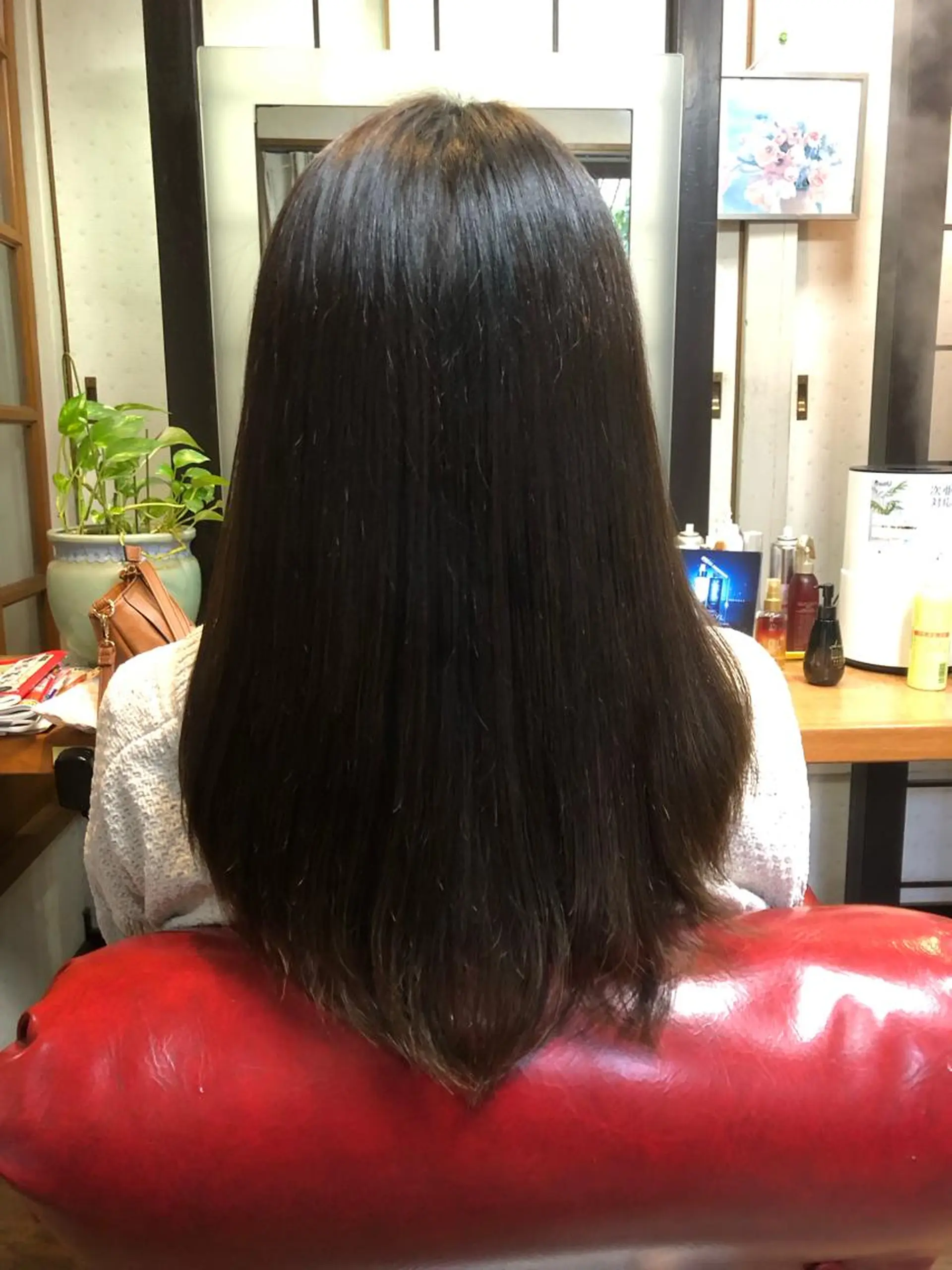 ロング カラー 髪質改善 ロング カット 縮毛矯正 トリートメント ヘッドスパ 💎場所分かりづらい サユリ美容室💎のヘアスタイル