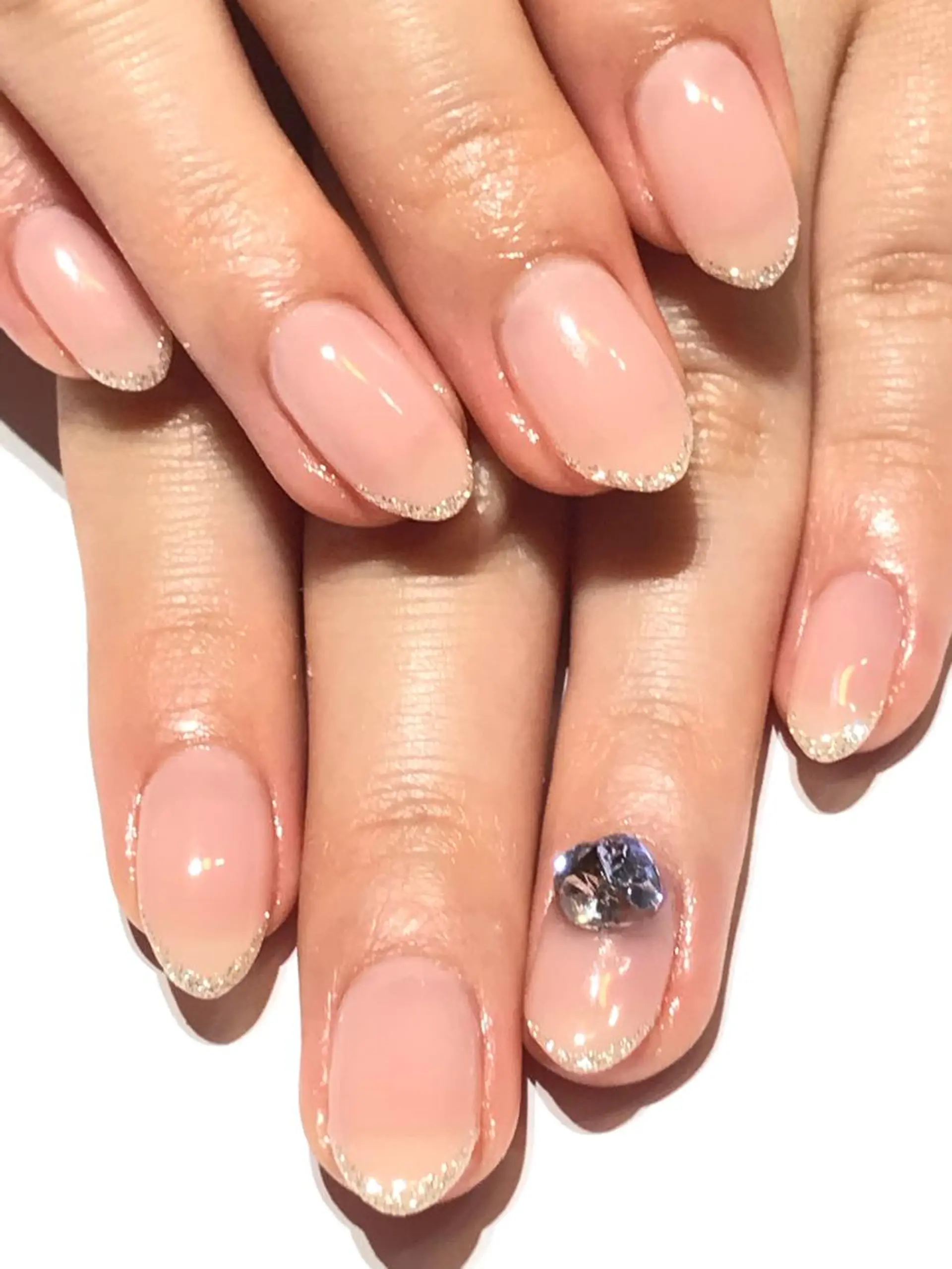 ネイル ラメ(グリッター) ワンカラーネイル YUN 💅のネイルデザイン