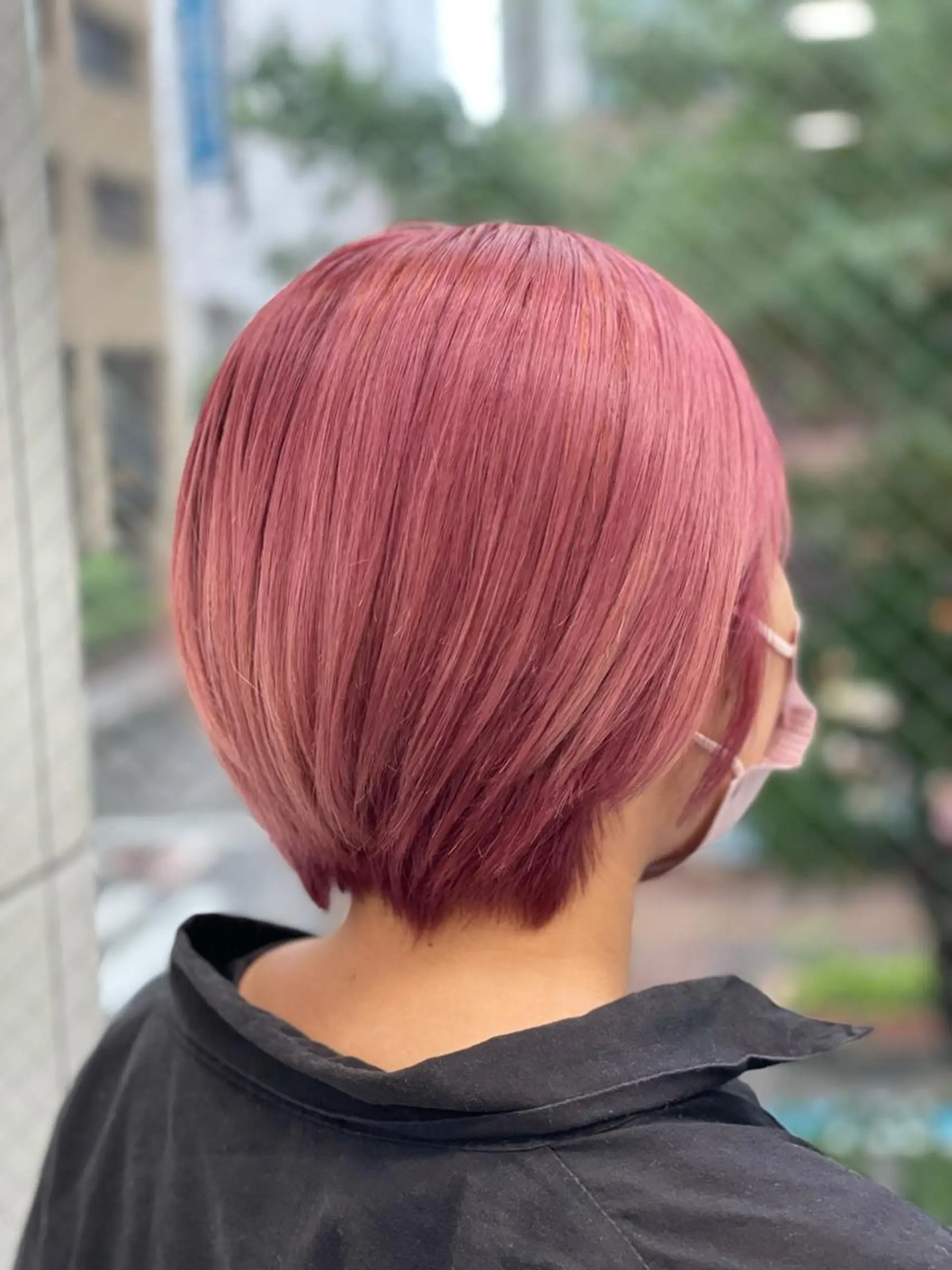 ショート カラー ピンクカラー ヘアカラー トリートメント ヘアセット 🌼杉田 胡桃🌼のヘアスタイル