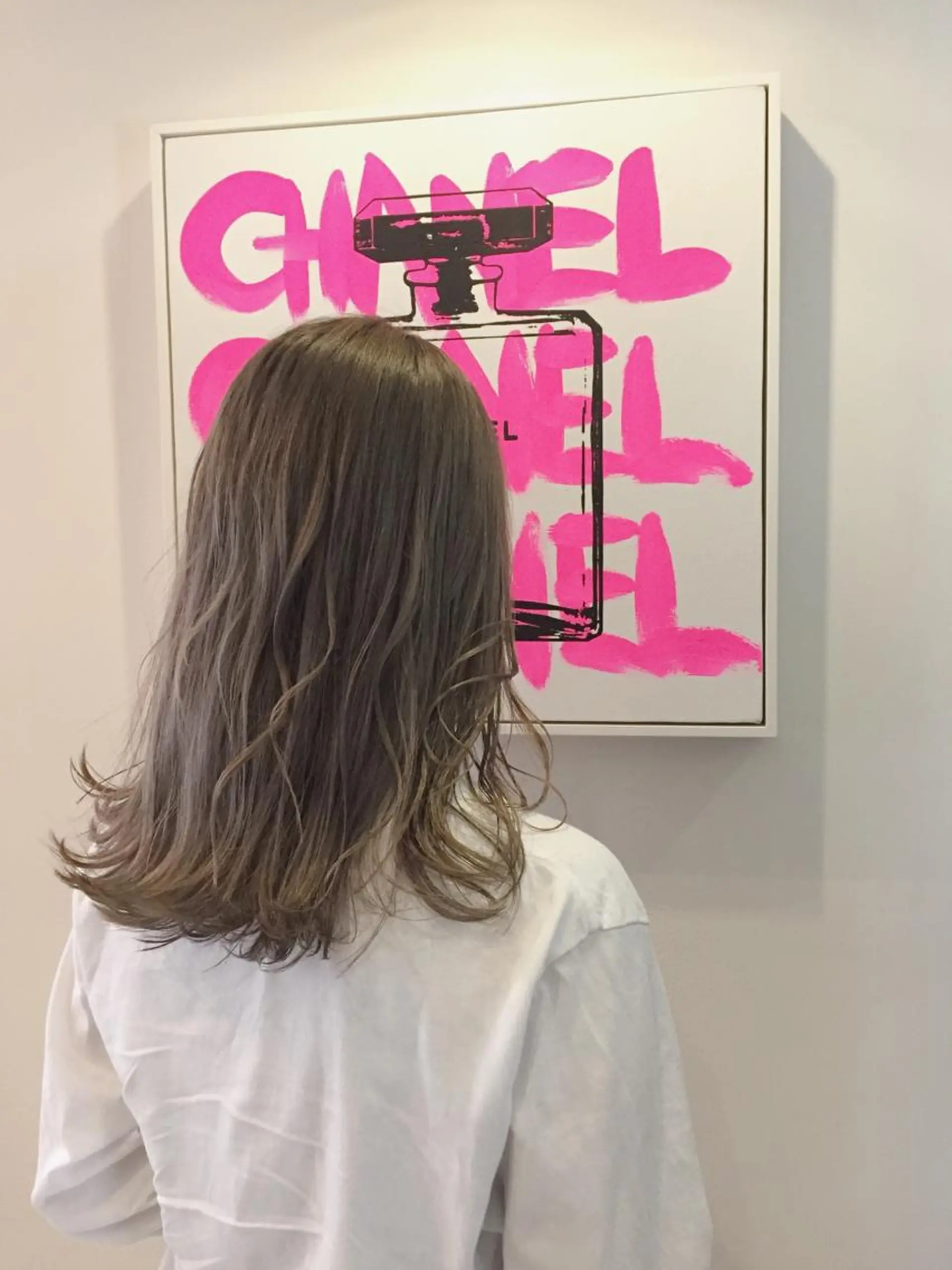 セミロング カラー MIZUHO / ダブルカラー髪質改善のヘアスタイル