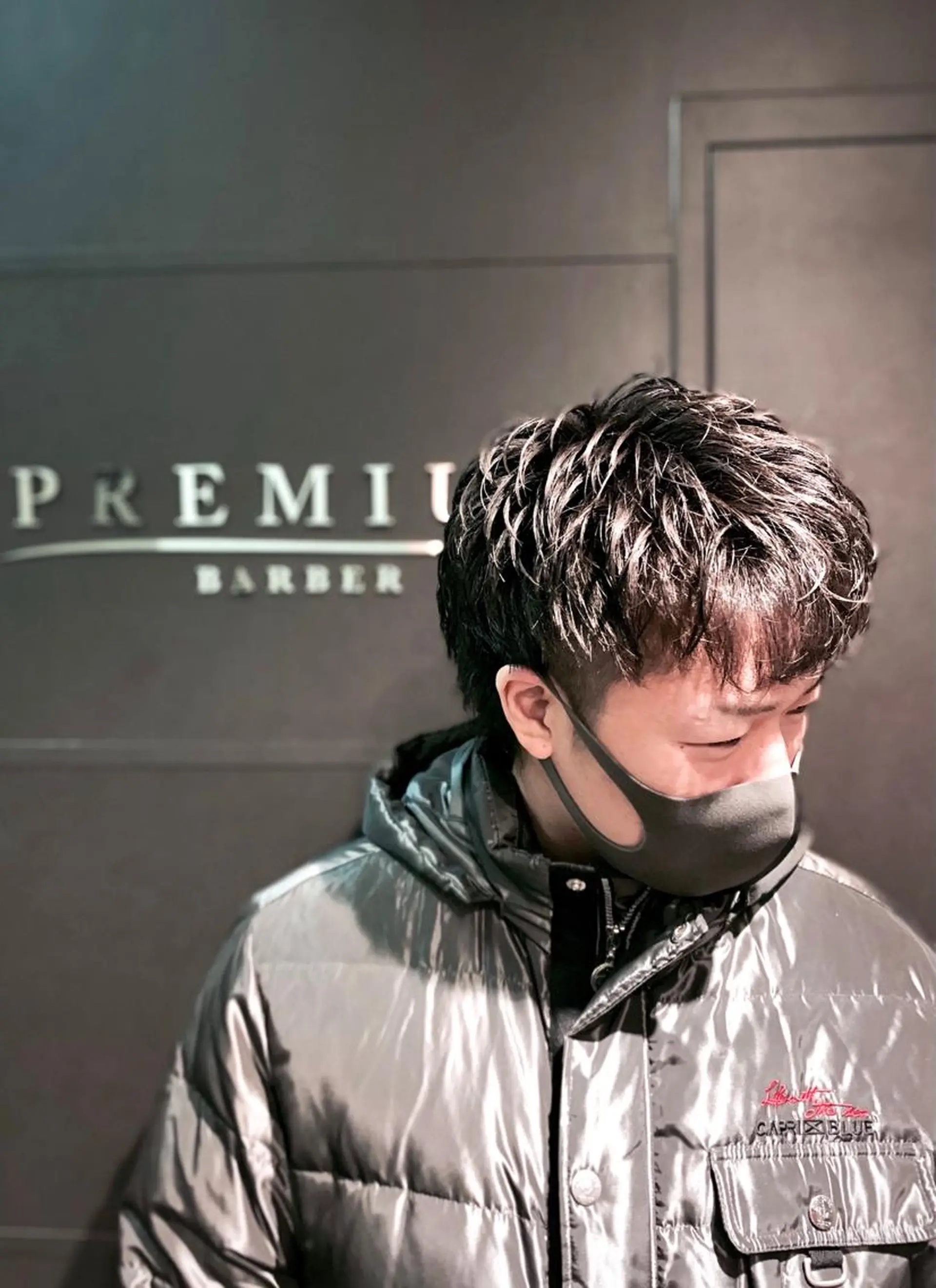 ミディアム メンズ HIROGINZA ヒロ銀座 青山所属・マツオ リュウホウ🐉のヘアスタイル