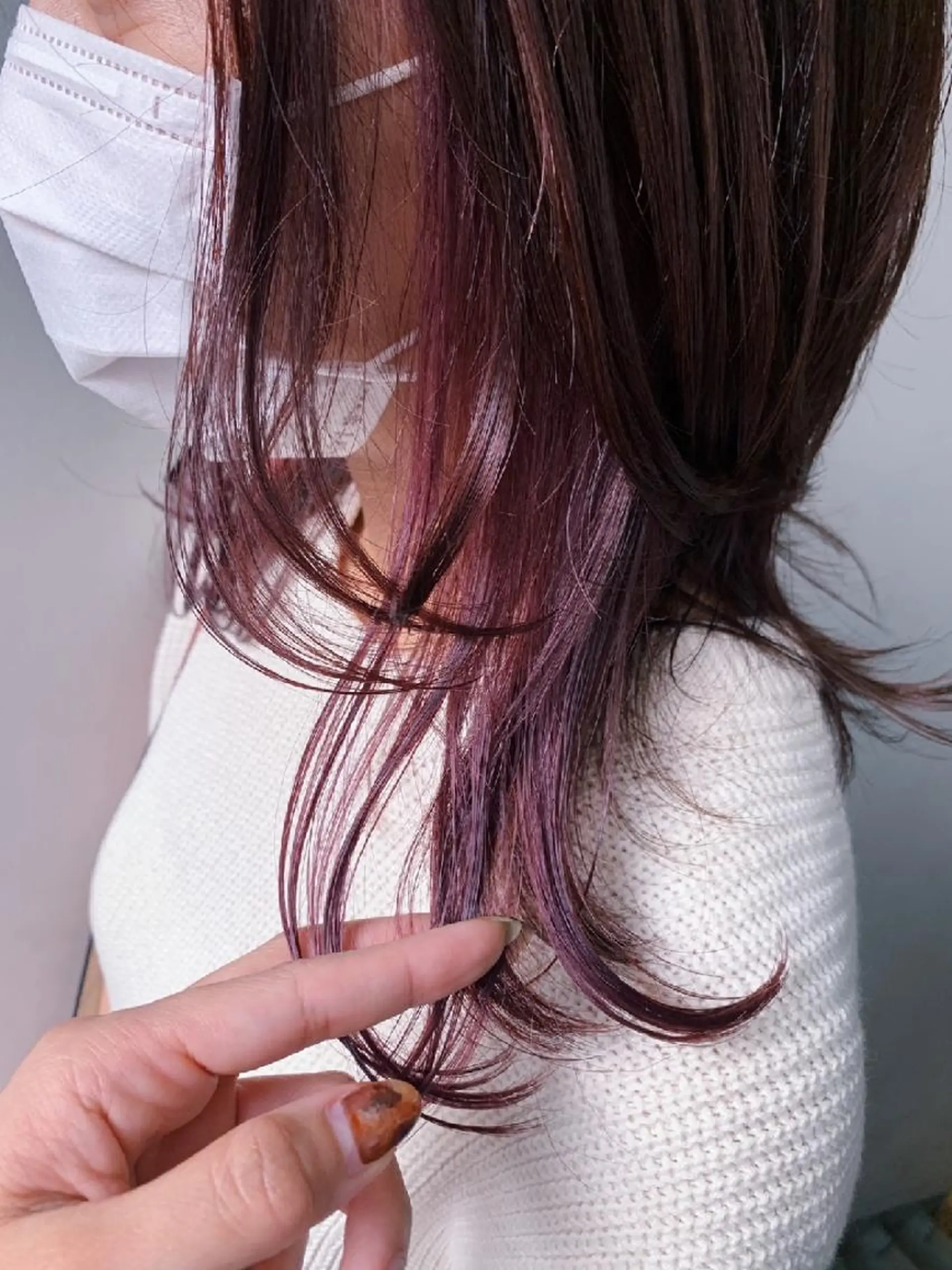 セミロング カラー [Lil by  JIL BLAN]所属・田中 孝征のヘアスタイル