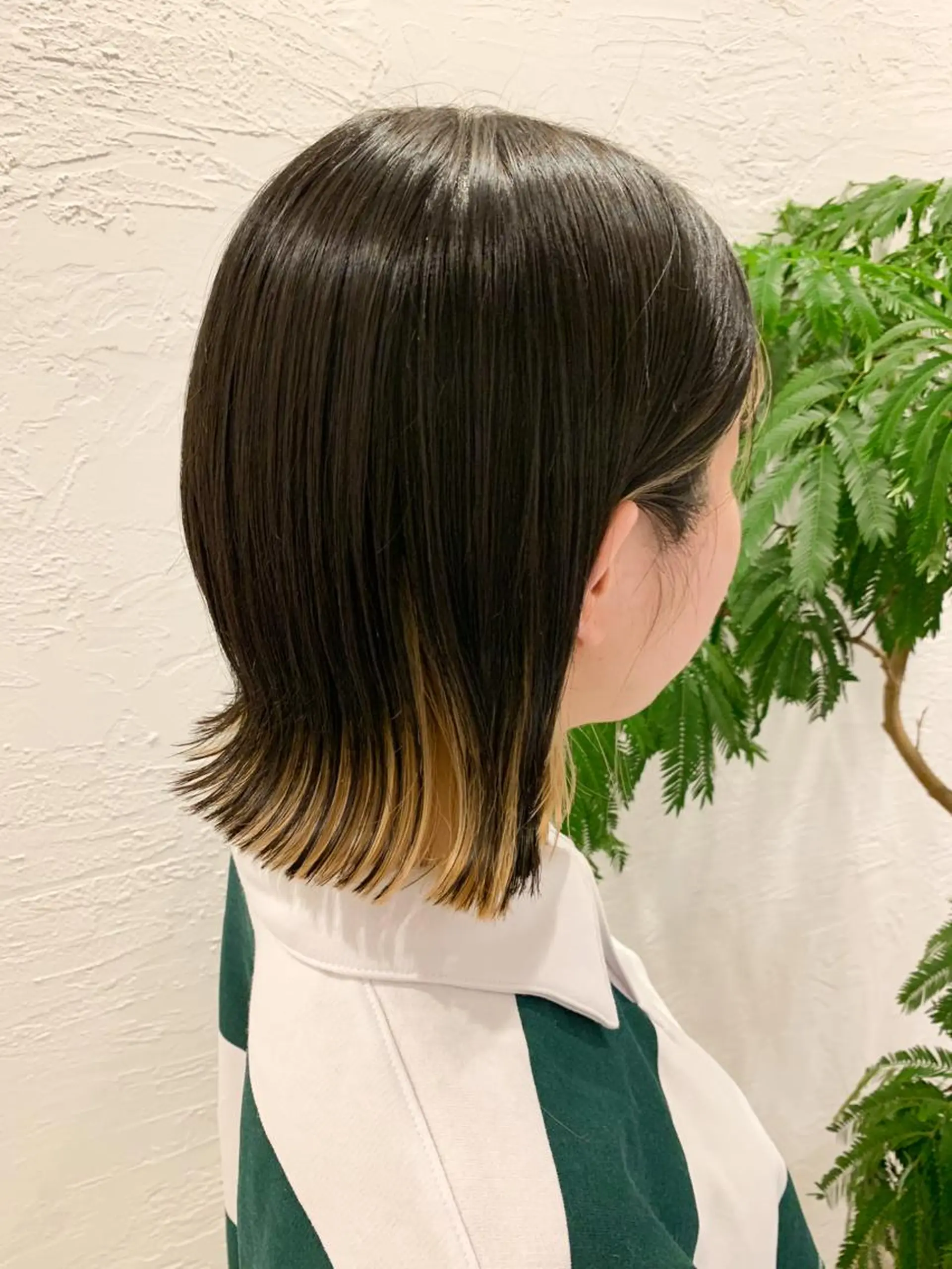 ショート ボブ 外ハネヘア 齊藤 優のヘアスタイル