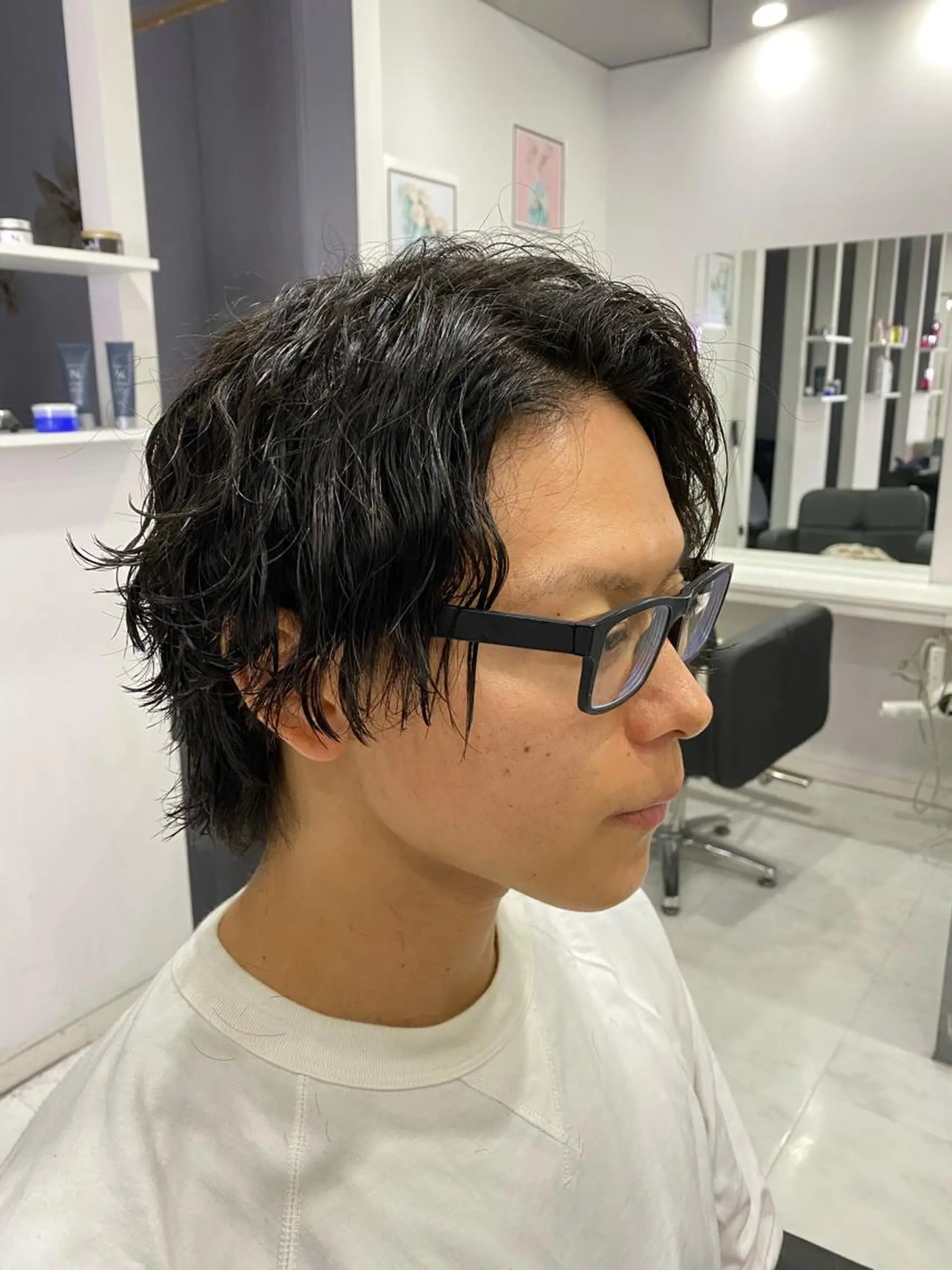 パーマ メンズ 🟣メンズパーマ 川端 永遠🟣のヘアスタイル