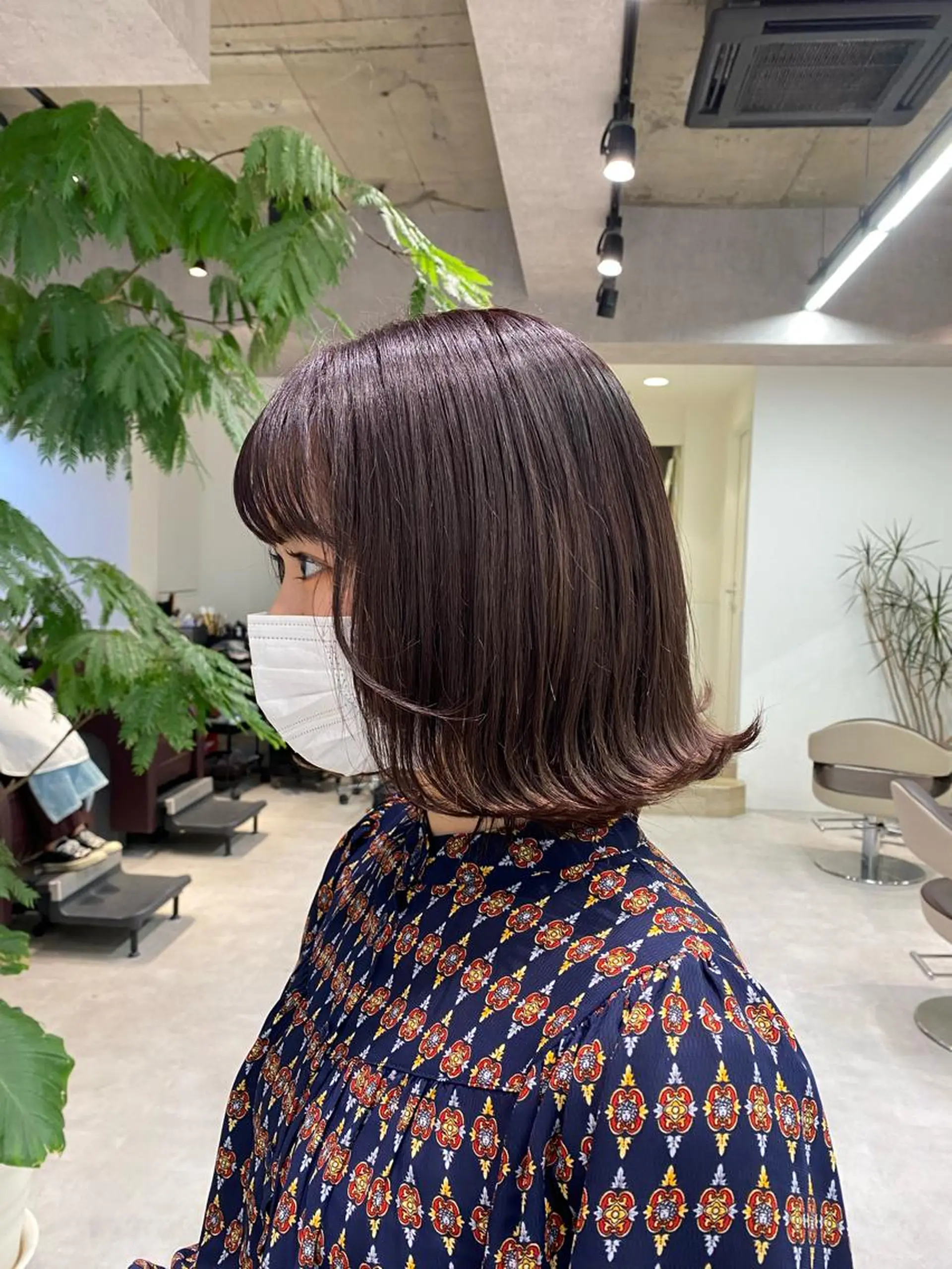 ミディアム カラー メンズパーマ支配率 No.1🔥坂井那吏のヘアスタイル