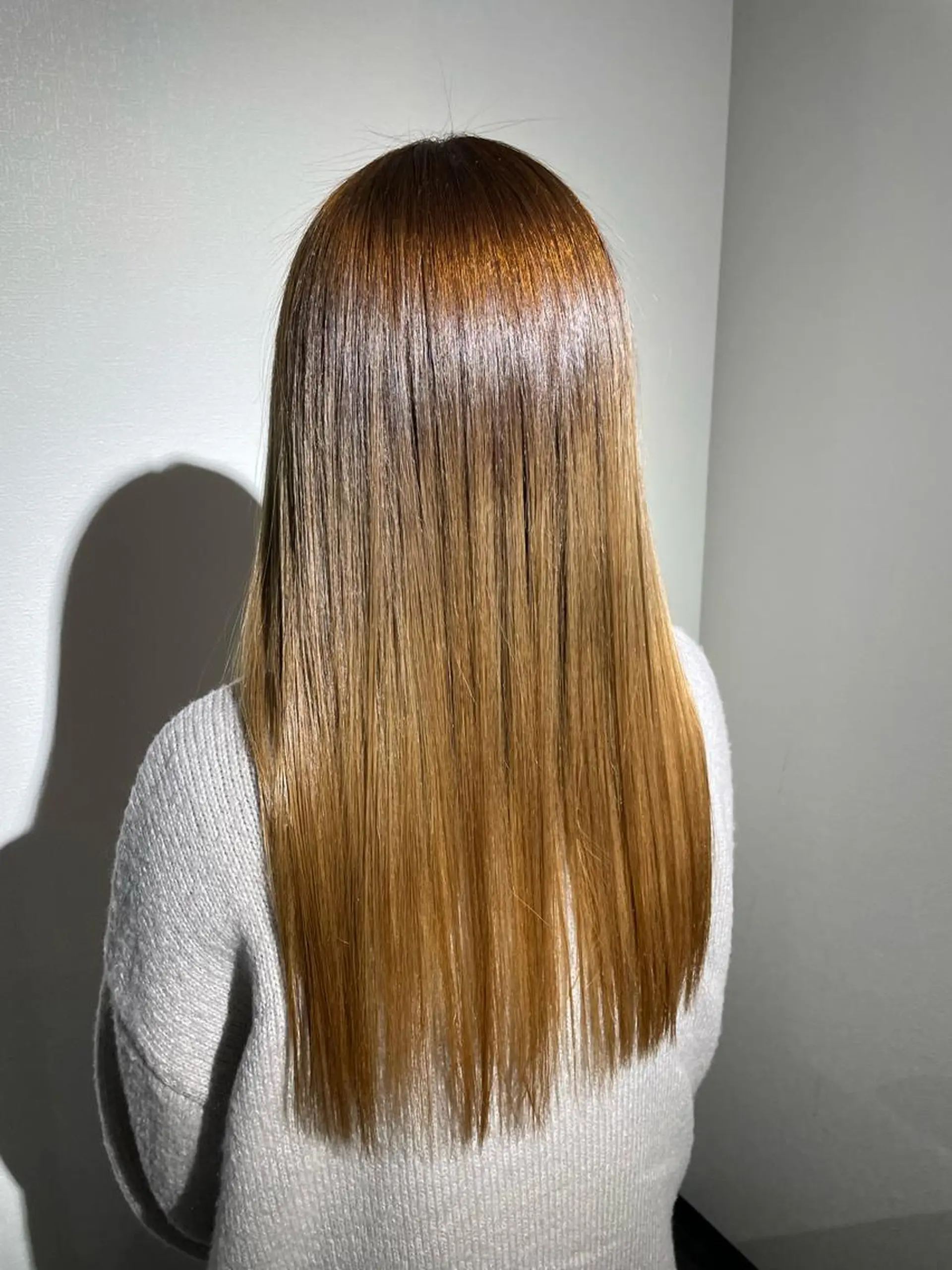 ロング 髪質改善 縮毛矯正 トリートメント カット 縮毛矯正 トリートメント 篠原 侑作のヘアスタイル