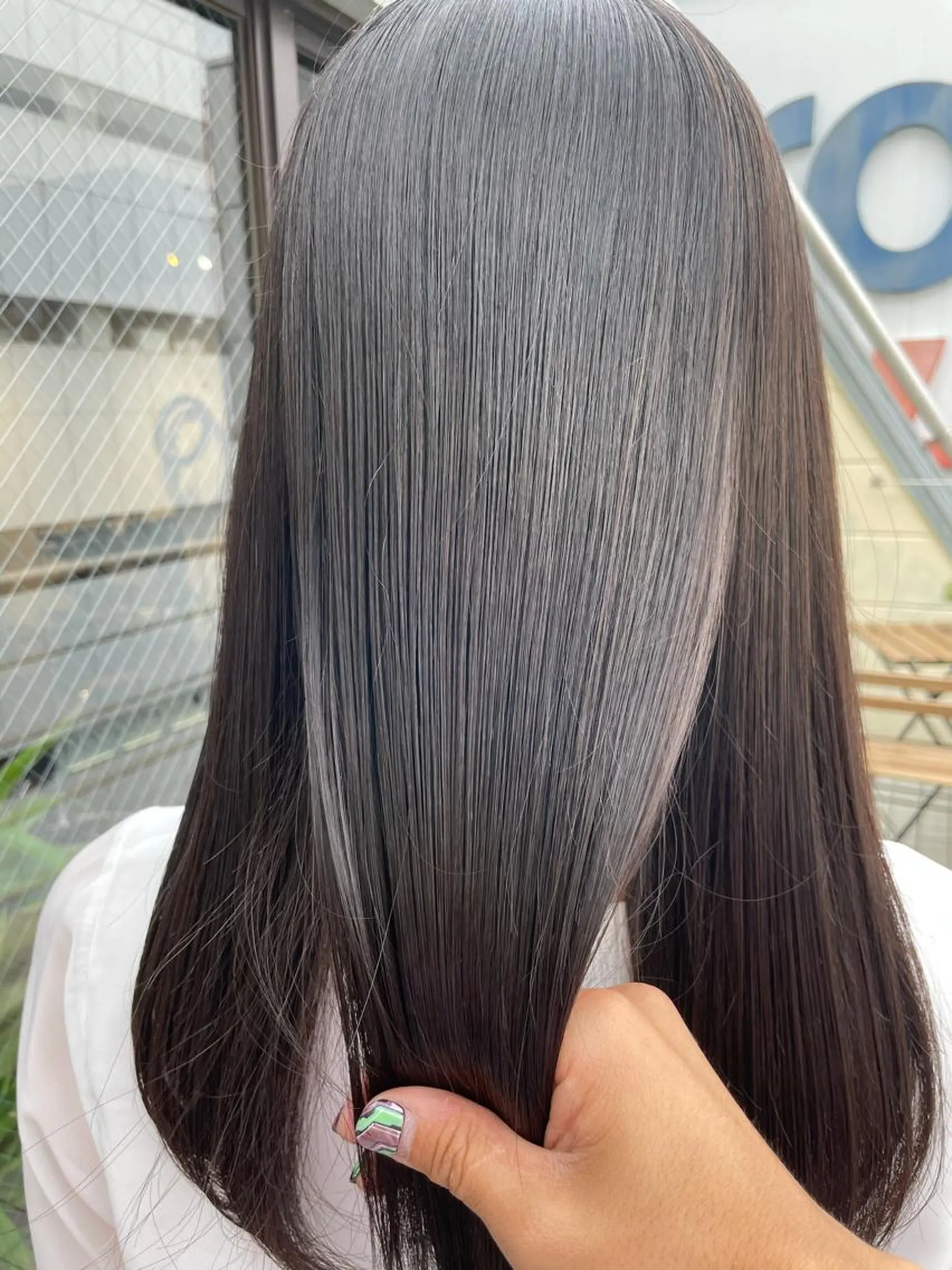 ロング Michel by chainon ミッシェルバイシェノン所属・美髪職人/傷ませない カラー/橋本拓弥のヘアスタイル