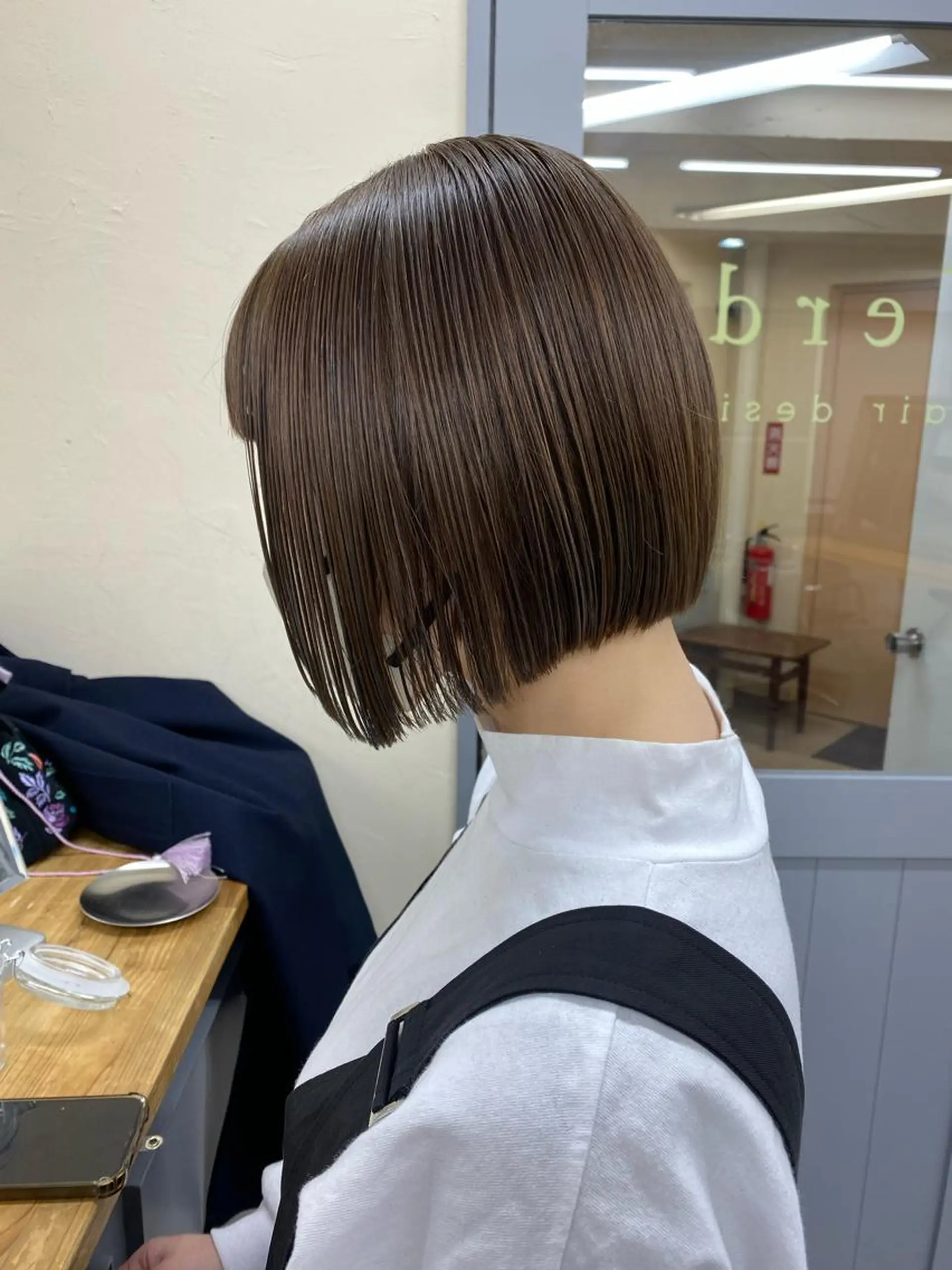 ミディアム カラー ヘアカラー ミルクティーベージュ 💫HARUTOのヘアスタイル