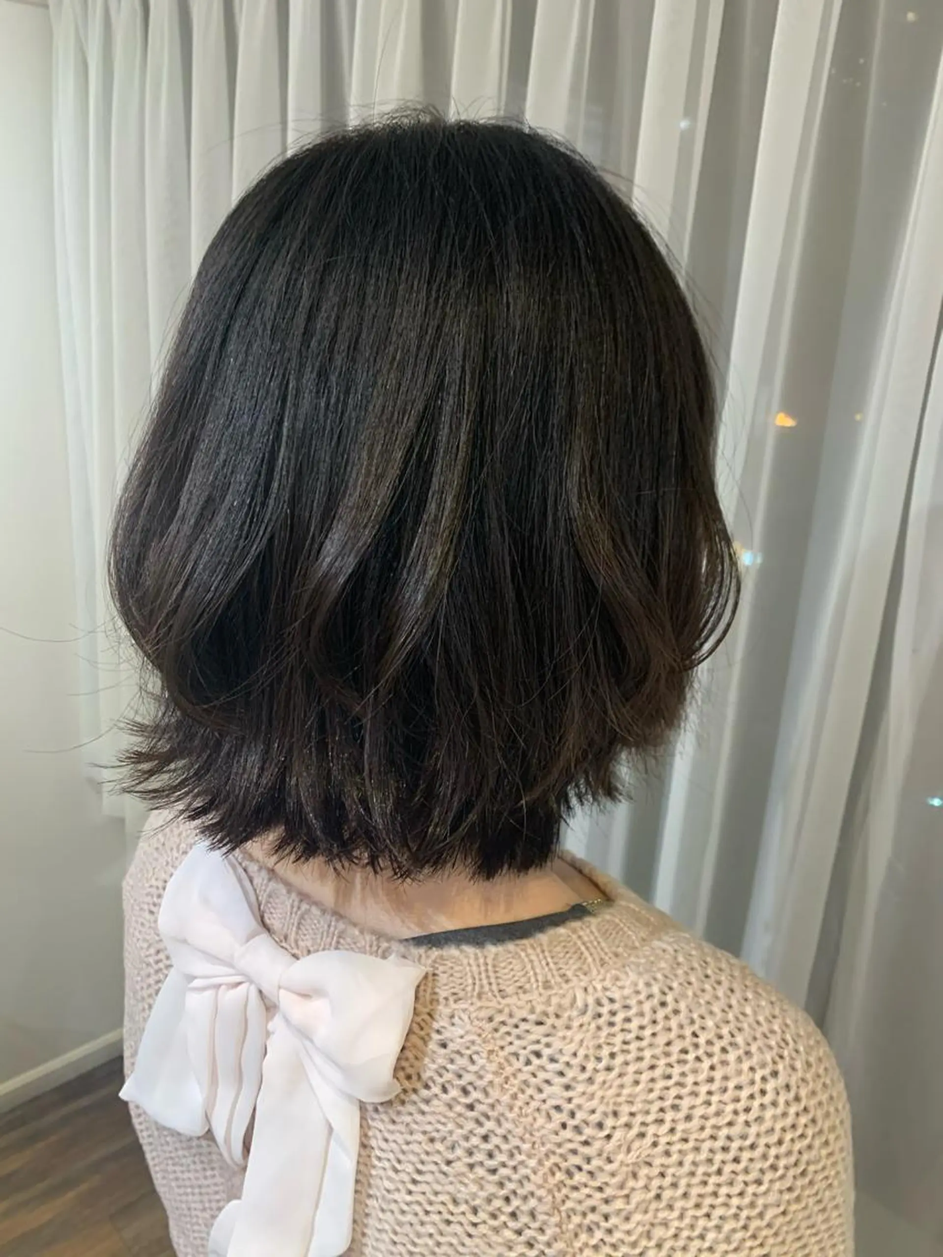 ミディアム GO TODAY SHAIR SALON 梅田NU茶屋町店所属・田中成美/レイヤー カット/透明感カラーのヘアスタイル