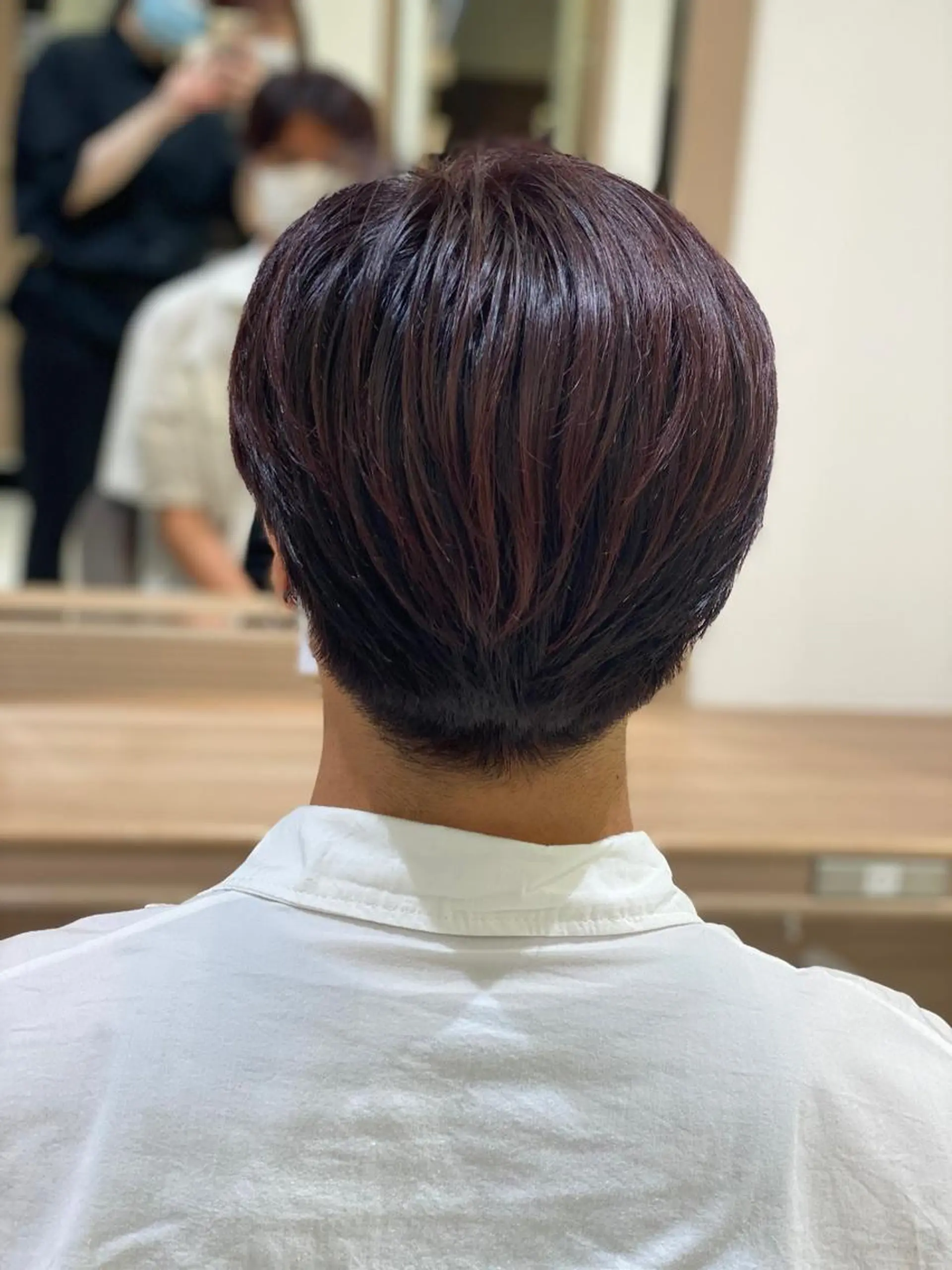 カラー メンズ 顔周り/韓国レイヤー junkaのヘアスタイル