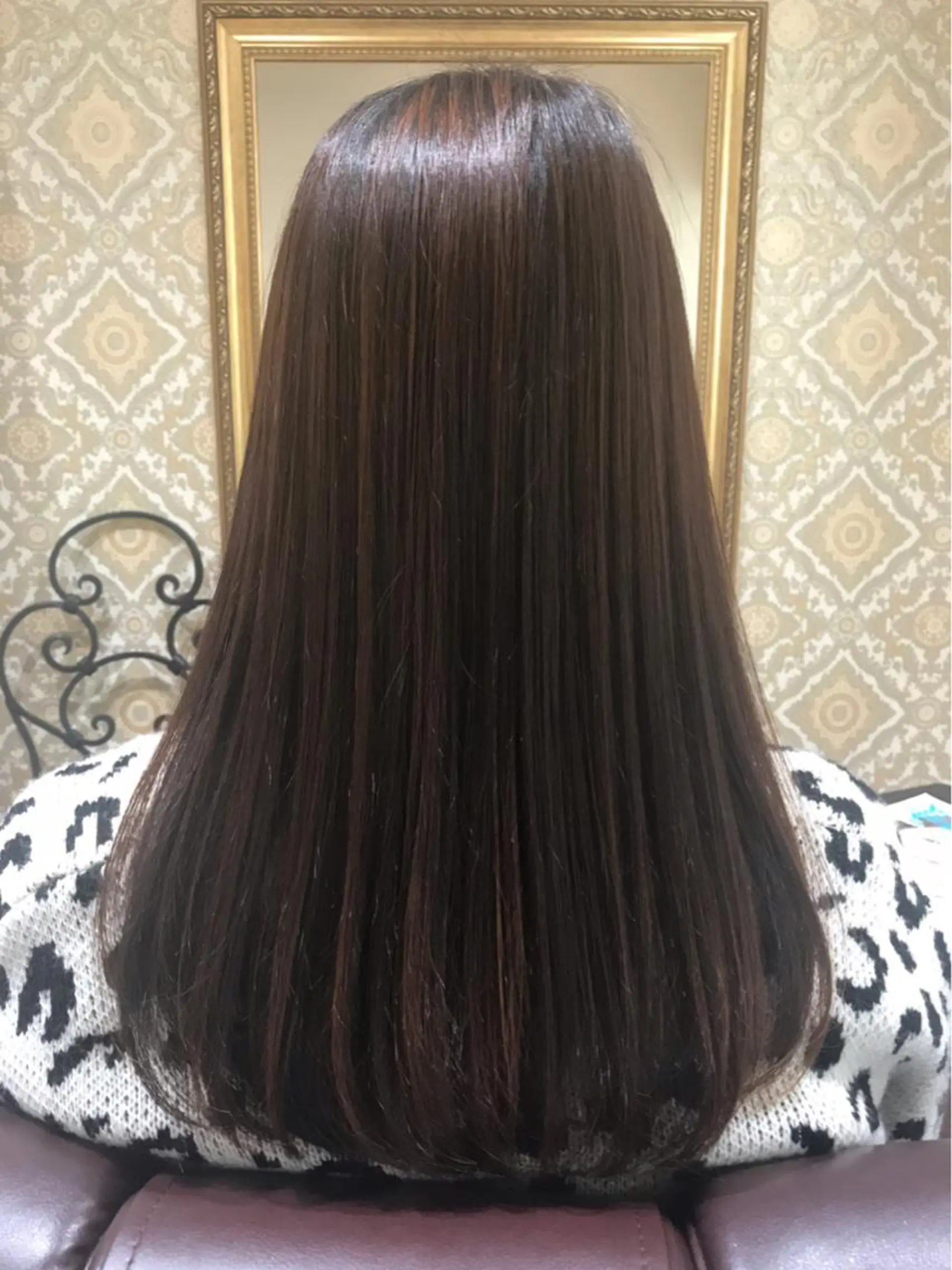 ロング トリートメント 縮毛矯正 トリートメント アザマ　ヤスカツ _rosso 川口のヘアスタイル