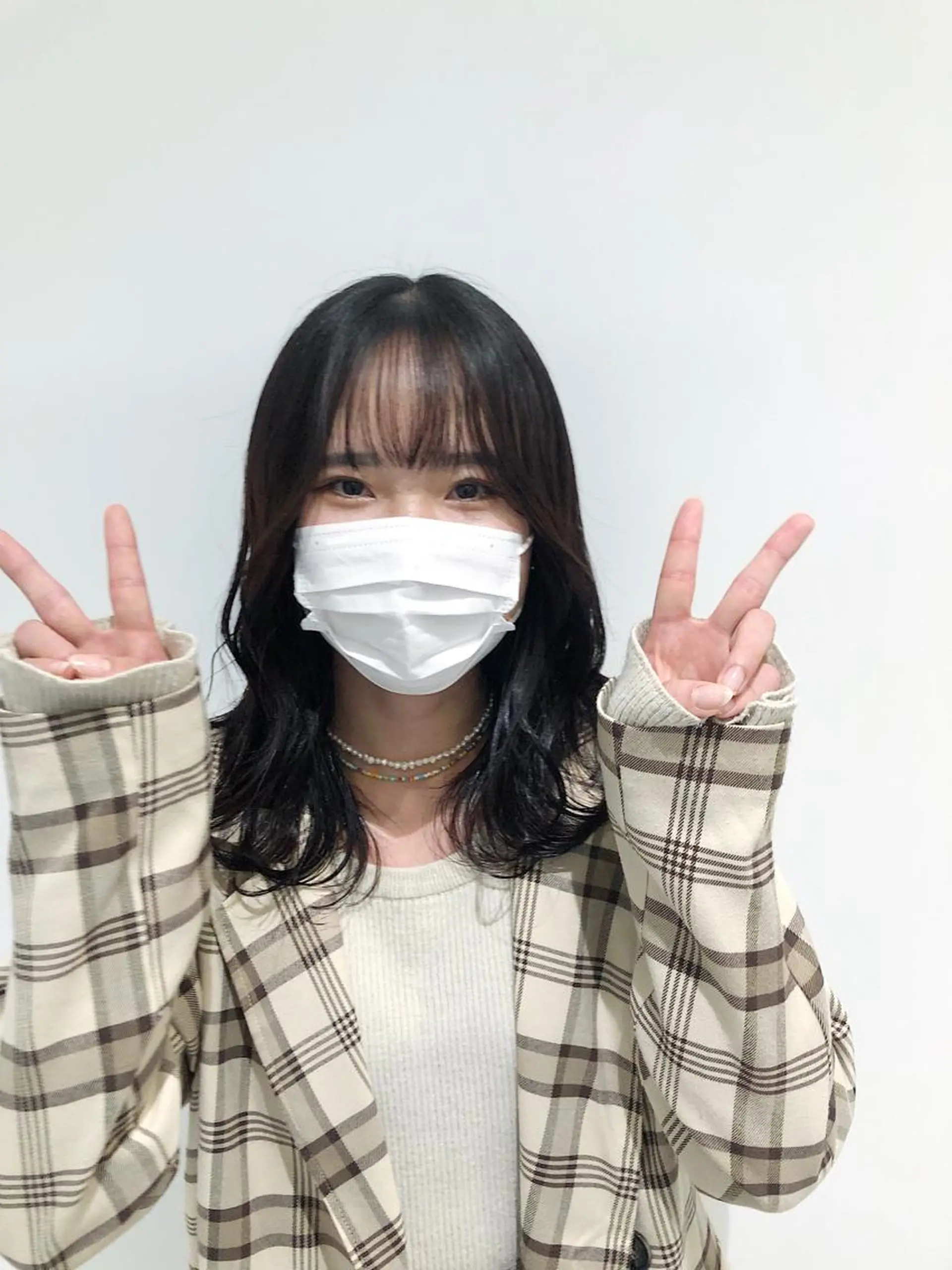 セミロング レイヤーカット カット トリートメント 髪質改善/顔まわり 石原のヘアスタイル