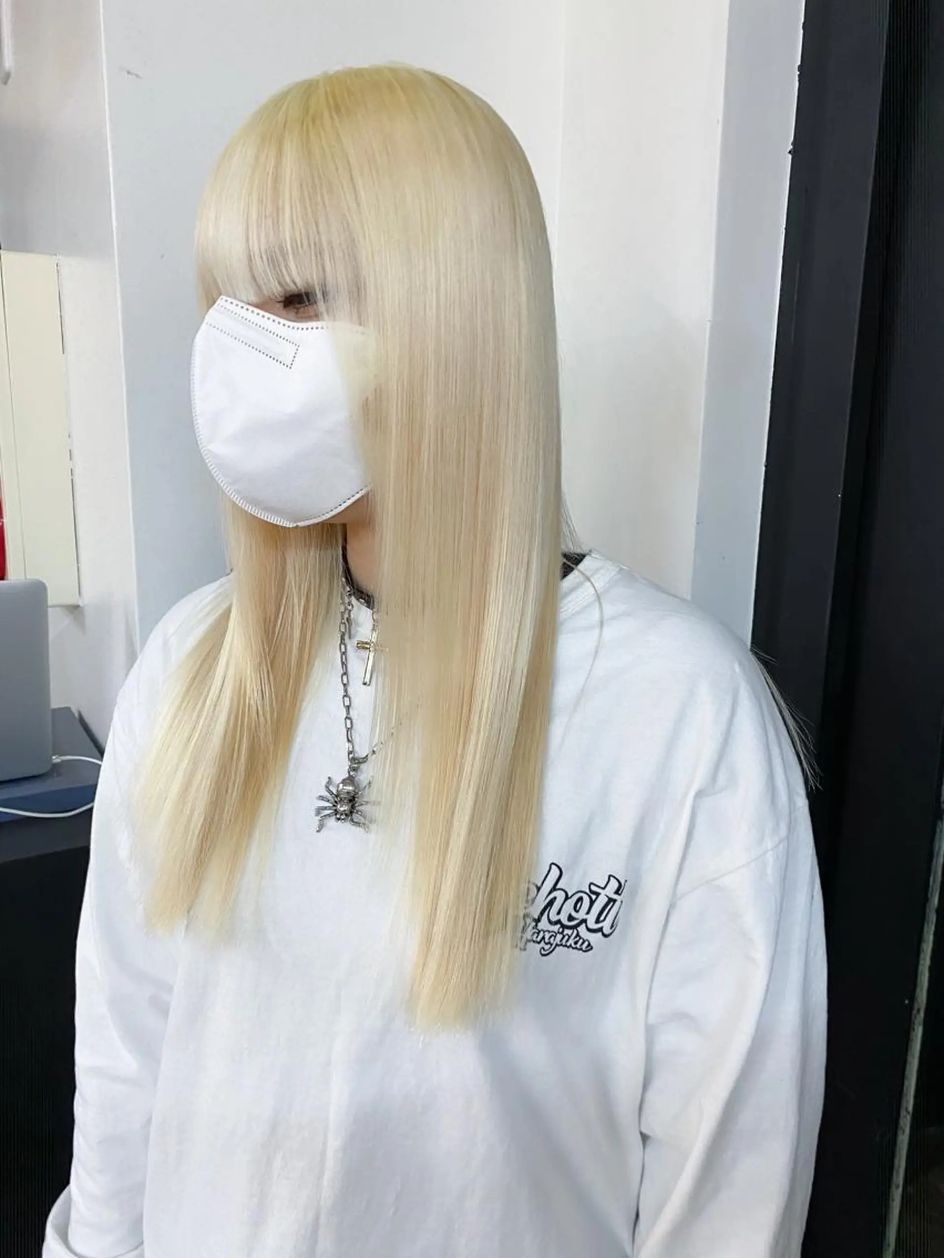 ロング カラー ハイトーンカラー ⭐️NAZUNAのヘアスタイル