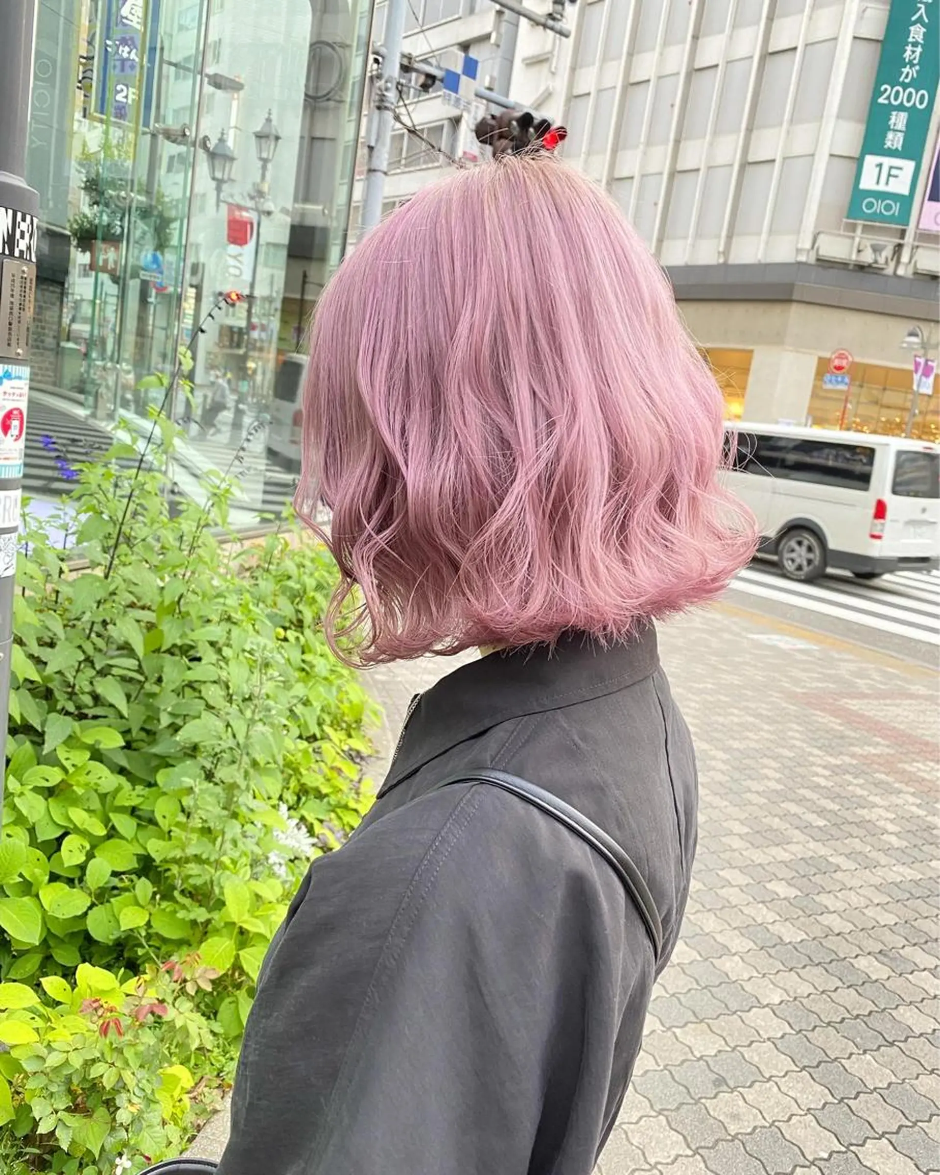 ショート カラー ハイトーンカラー ピンクカラー 🤍ベージュ×艶髪 🤍Ryuta🤍のヘアスタイル