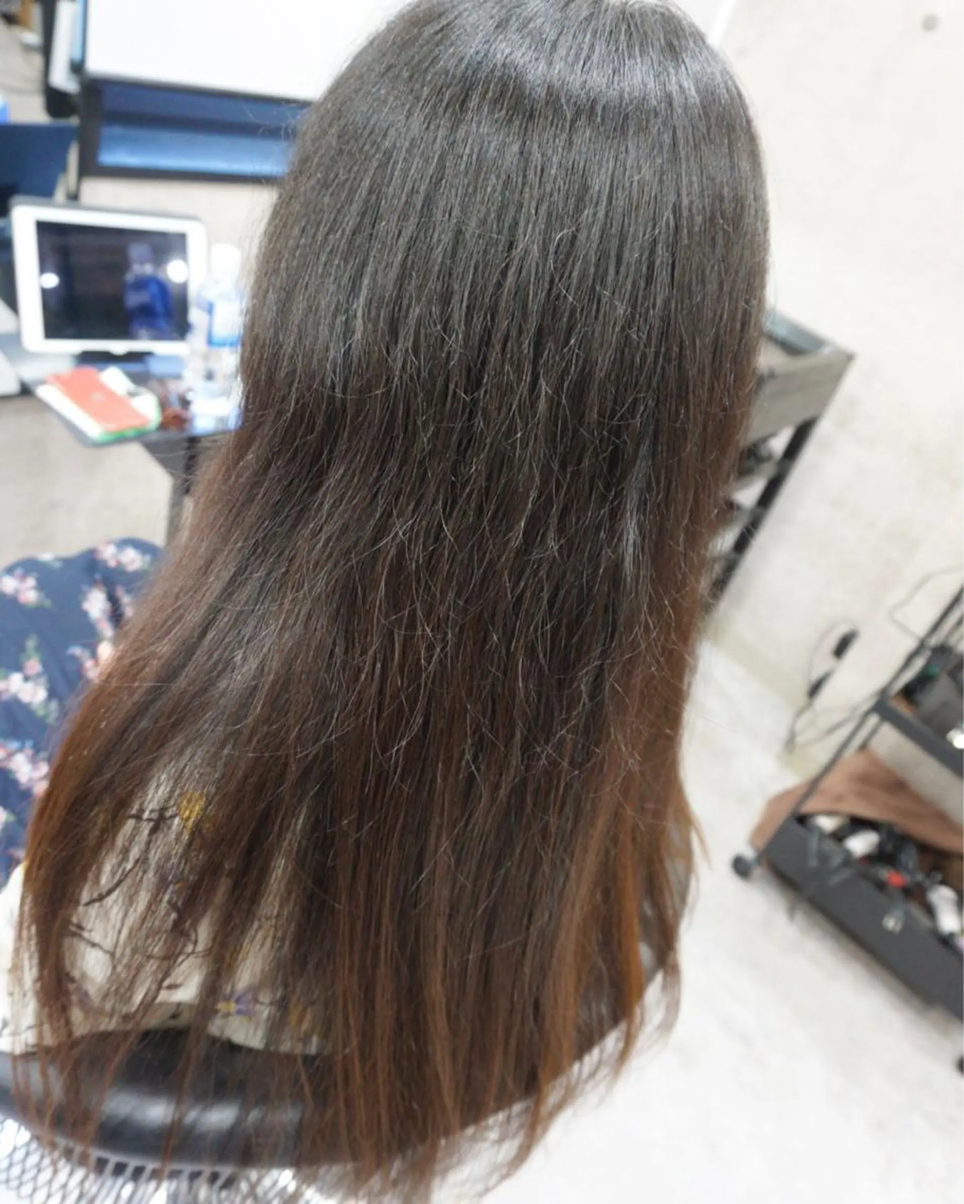ロング 髪質改善 トリートメント hair teria ryu 大塚のヘアスタイル