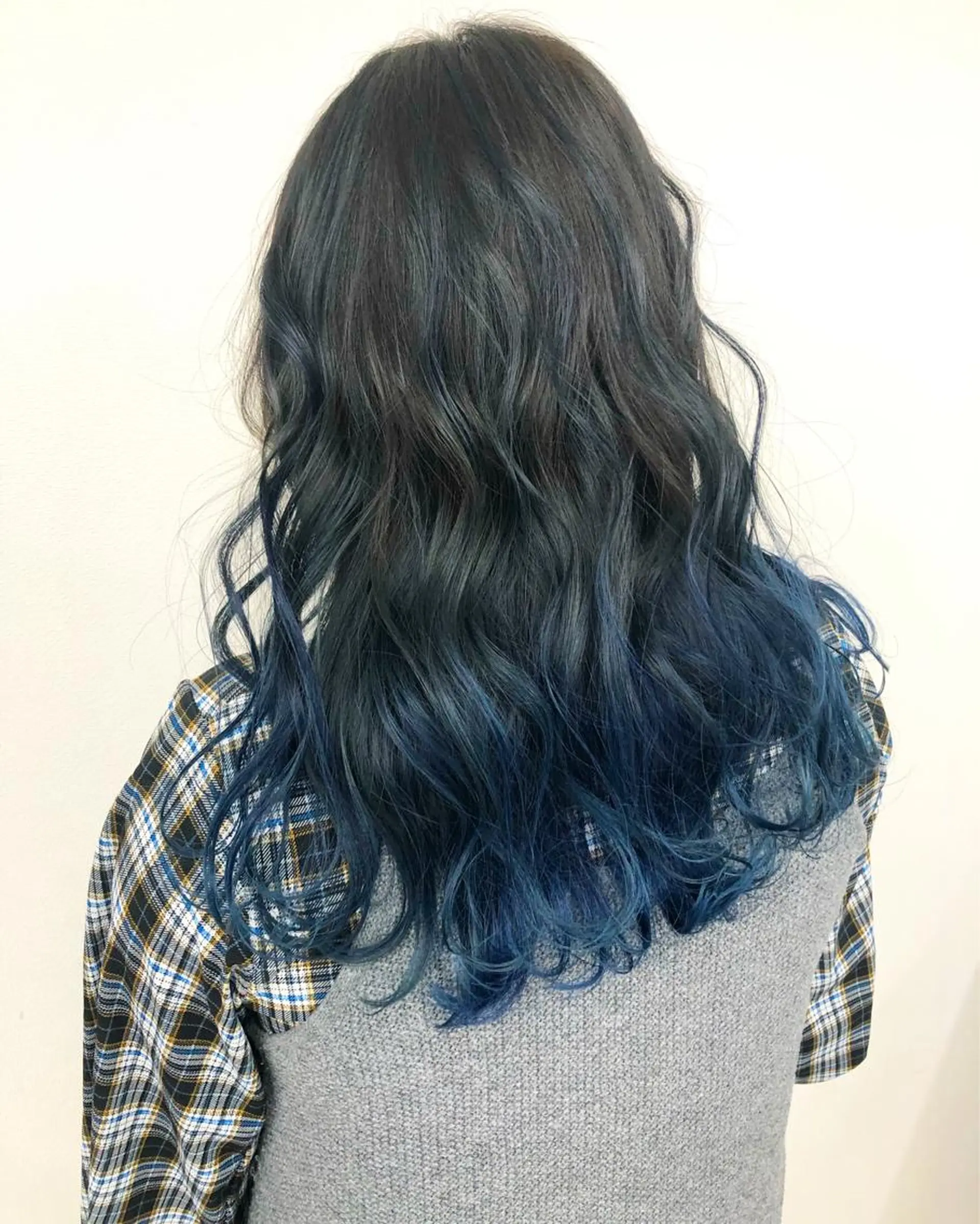 ロング カット ヘアカラー トリートメント ミルクティーカラー 🌈店長クボのヘアスタイル