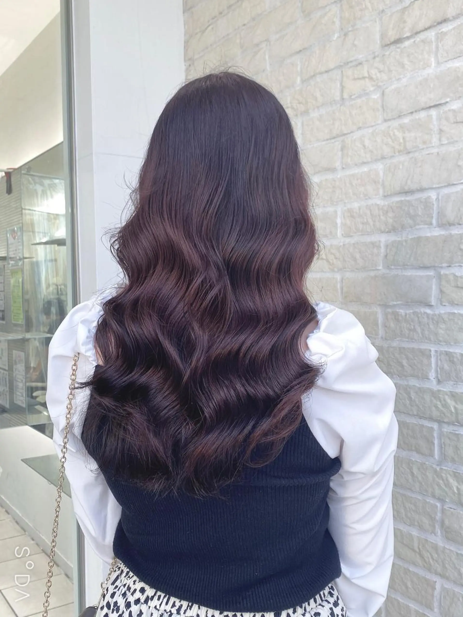 セミロング カラー ヘアカラー トリートメント 艶髪レイヤー屋さん 大澤竜馬のヘアスタイル