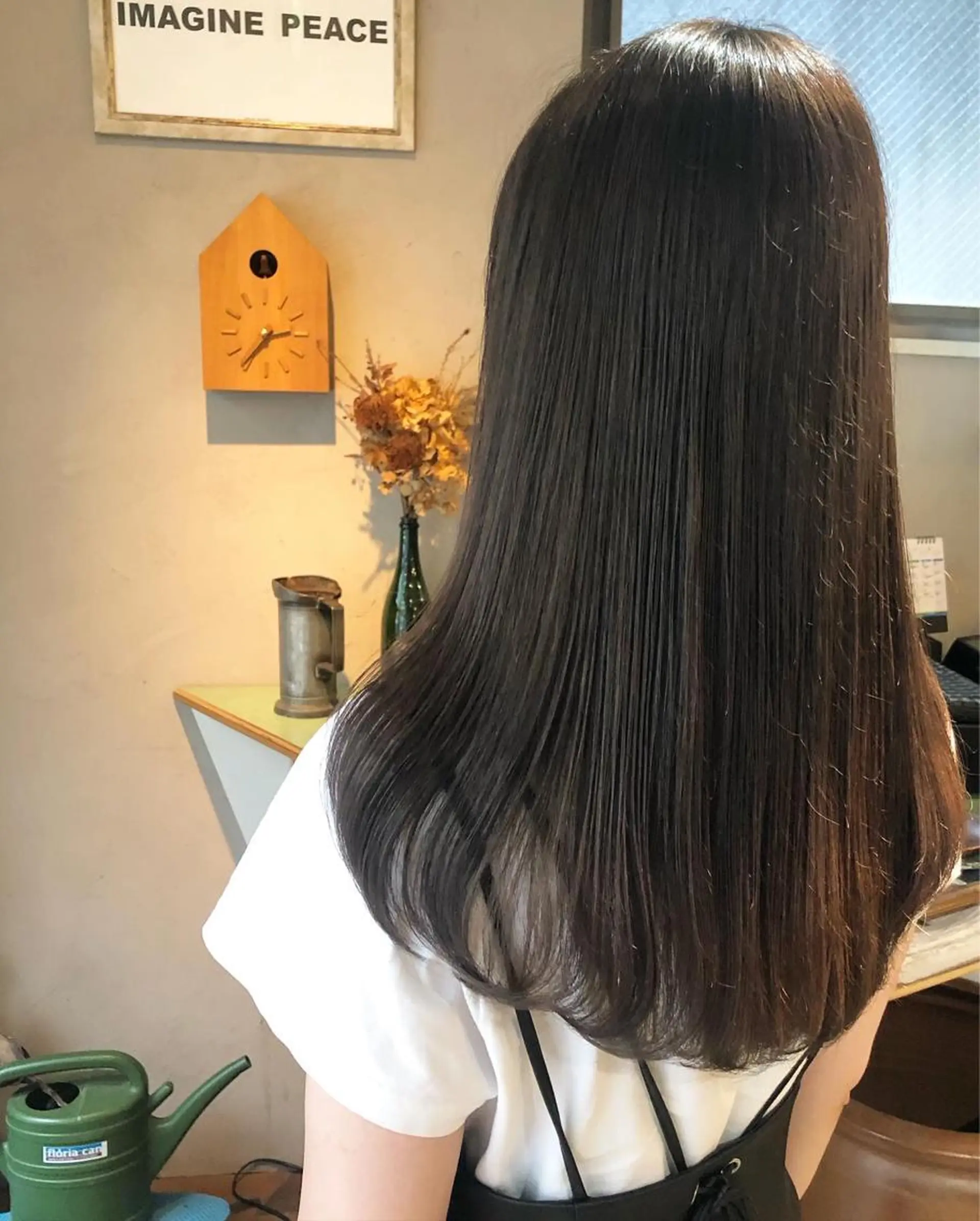 ロング カラー 遠藤 眞実のヘアスタイル