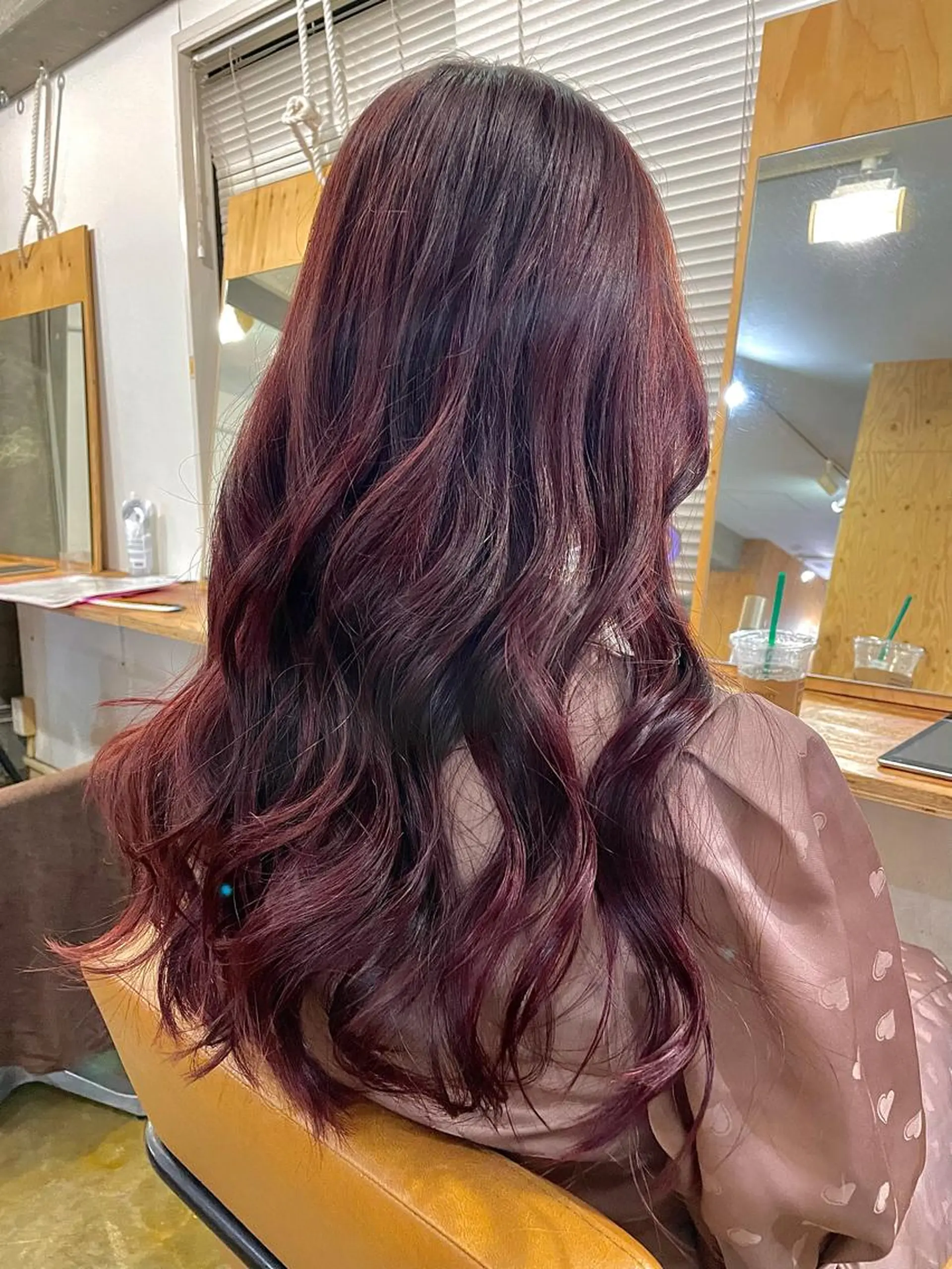 セミロング カラー カット ヘアカラー 縮毛矯正 トリートメント 💎髪質改善💎 デザイナーshinのヘアスタイル