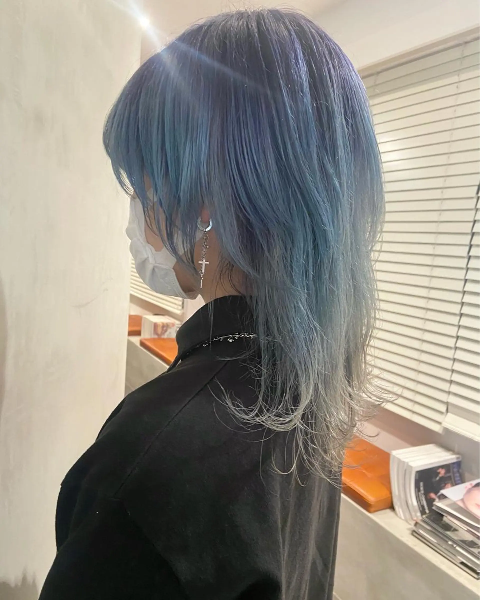 ミディアム カラー ヘアカラー トリートメント 暖色🍒姫カット🎀 オタク特化🎀ゆうなのヘアスタイル