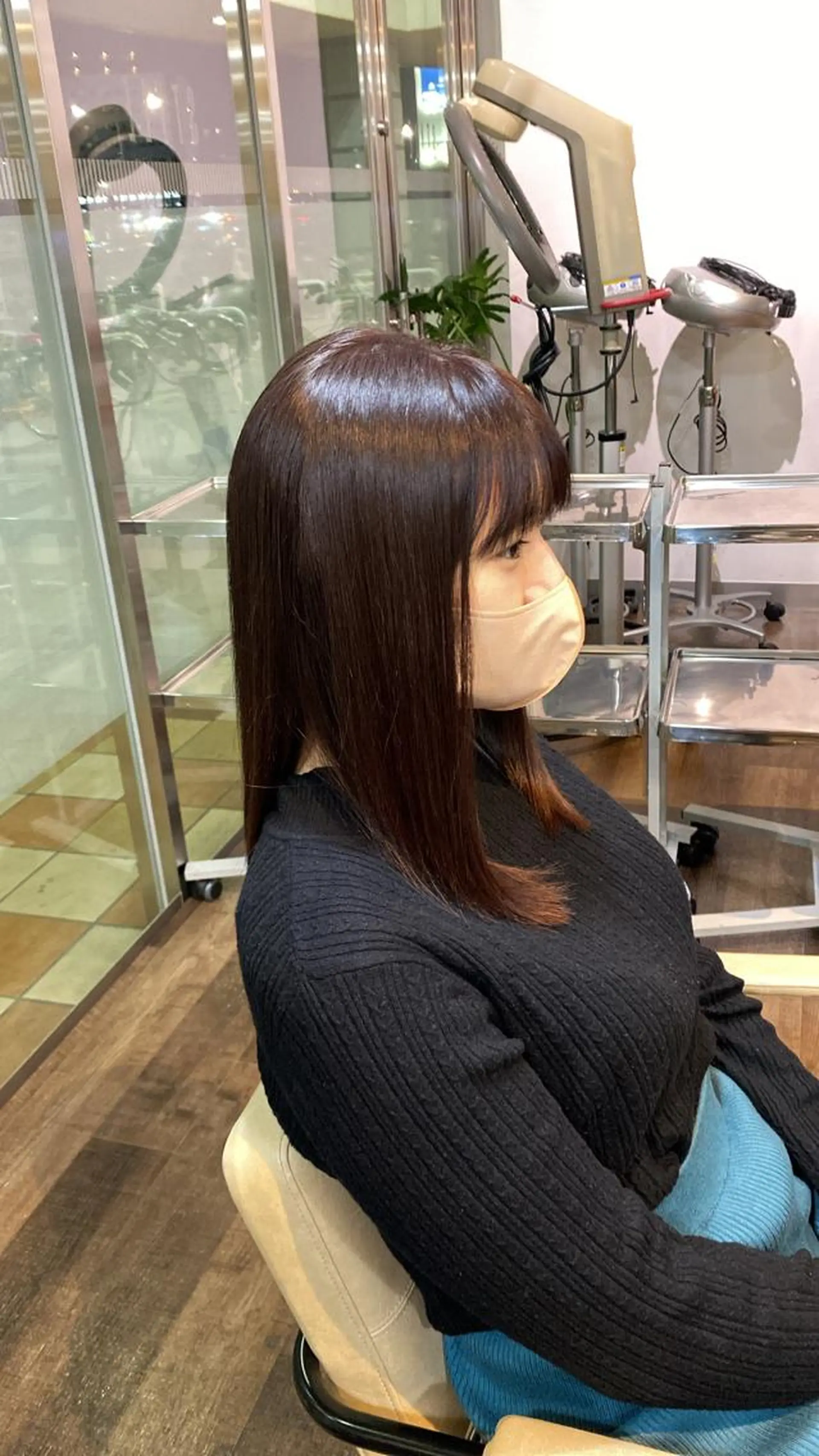 ミディアム トリートメント カット STYLE エキシティ店所属・【似合わせパーマ】 STYLE 杉原　魁のヘアスタイル