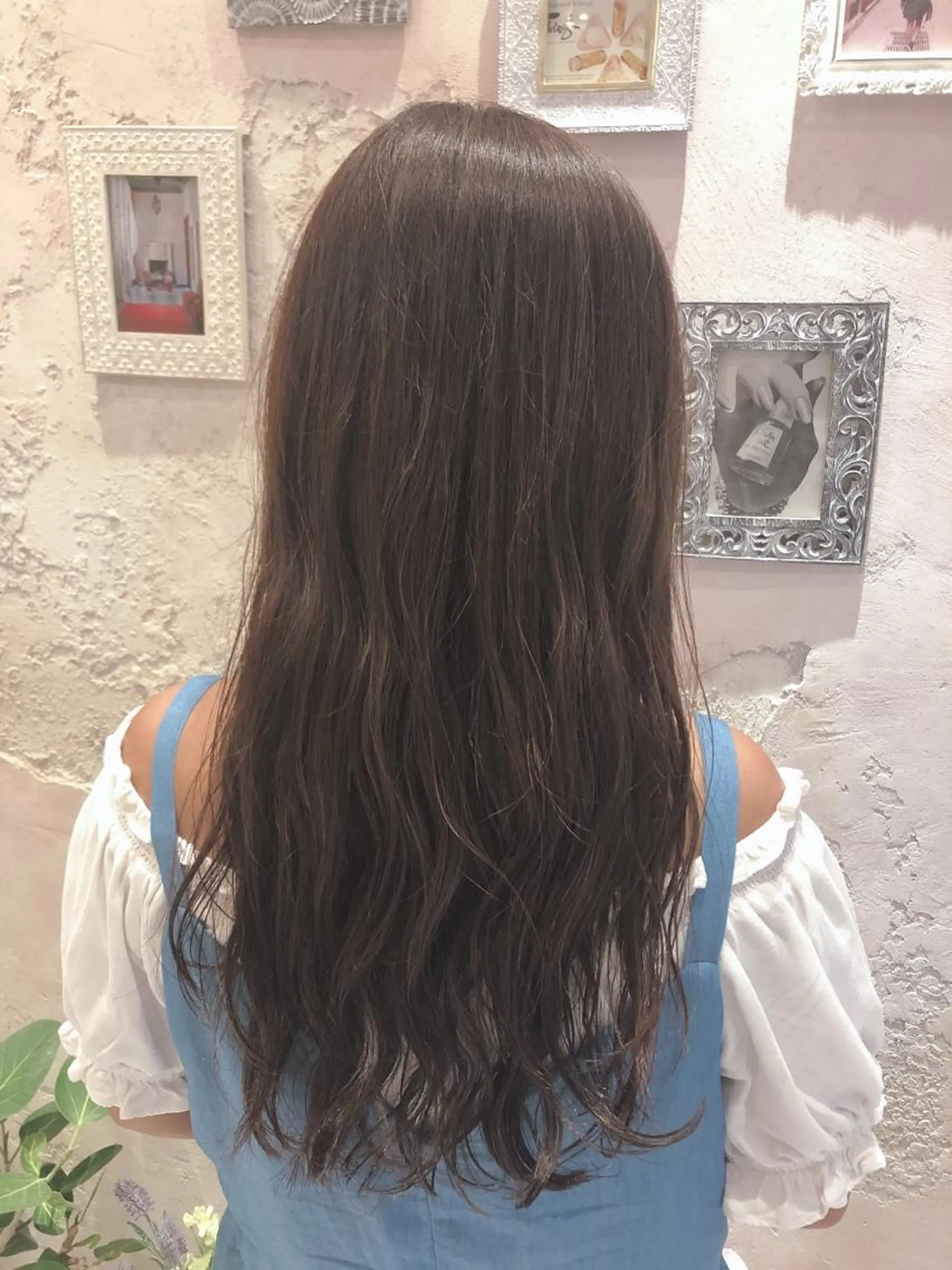 ミディアム アッシュ カット ヘアカラー トリートメント 代表山口ひな 髪質改善のプロのヘアスタイル