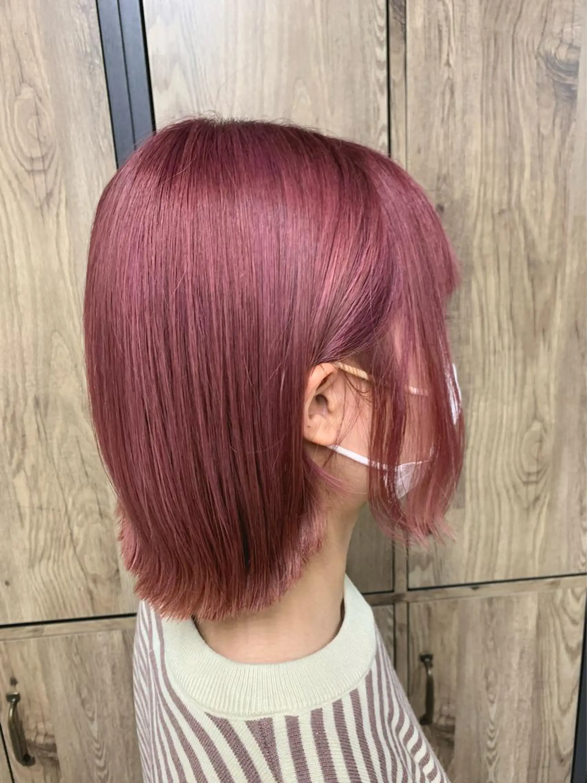 ショート カラー バレイヤージュ ブリーチ ケアブリーチ ダブルカラー イヤリングカラー カット ヘアカラー 🌷かわばた めい🌷のヘアスタイル